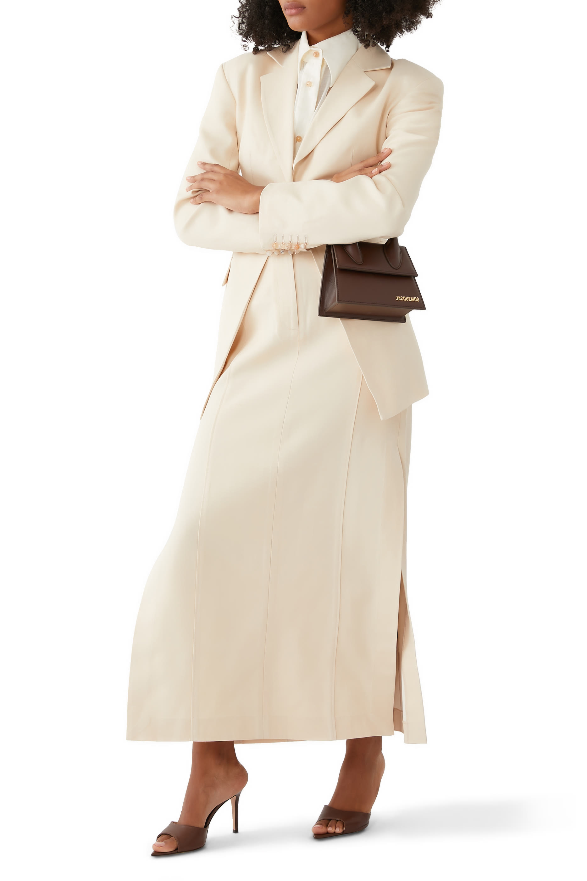 تنورة كينغستون بطيات