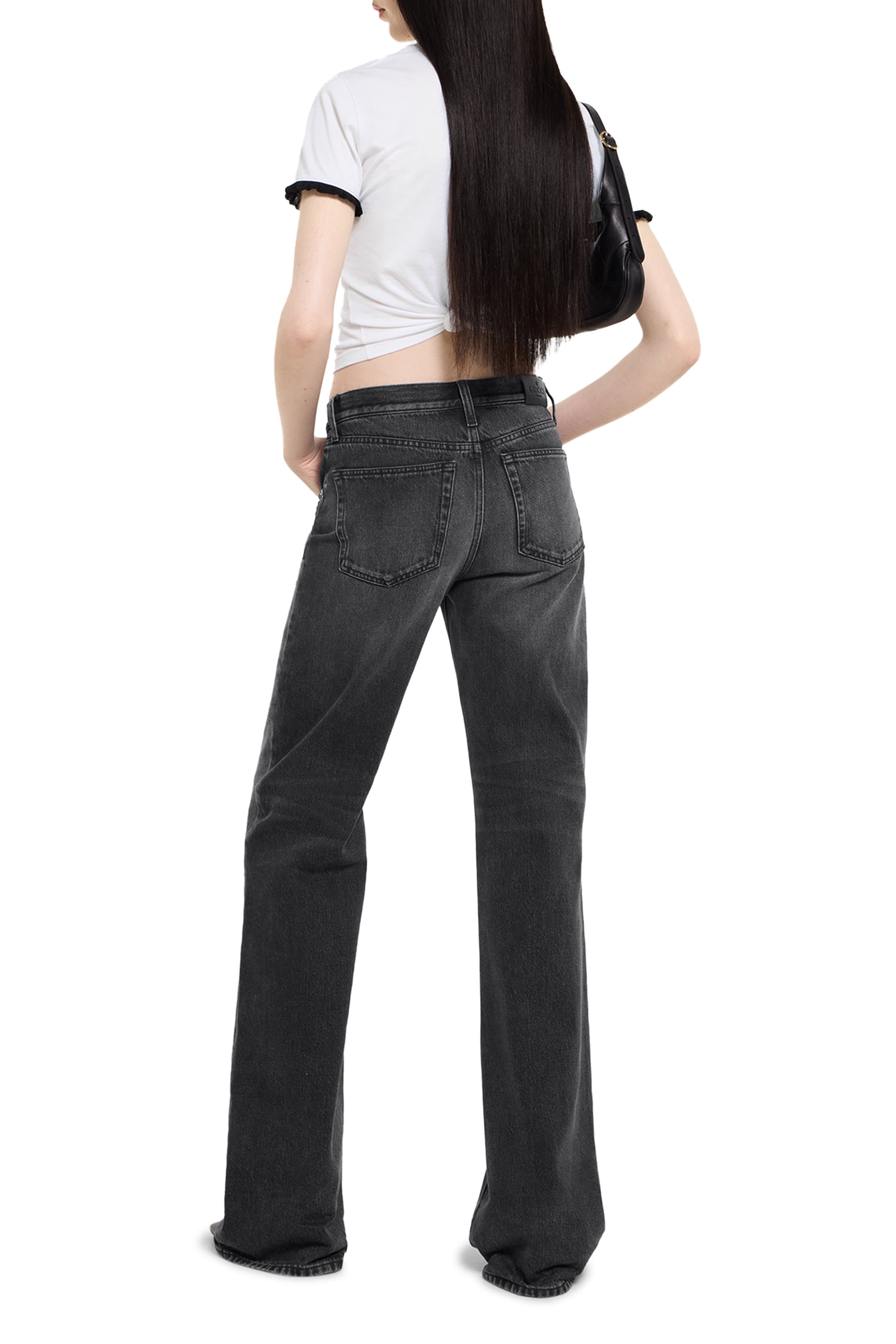 تيشيرت بشعار الماركة قطن جيرسيه