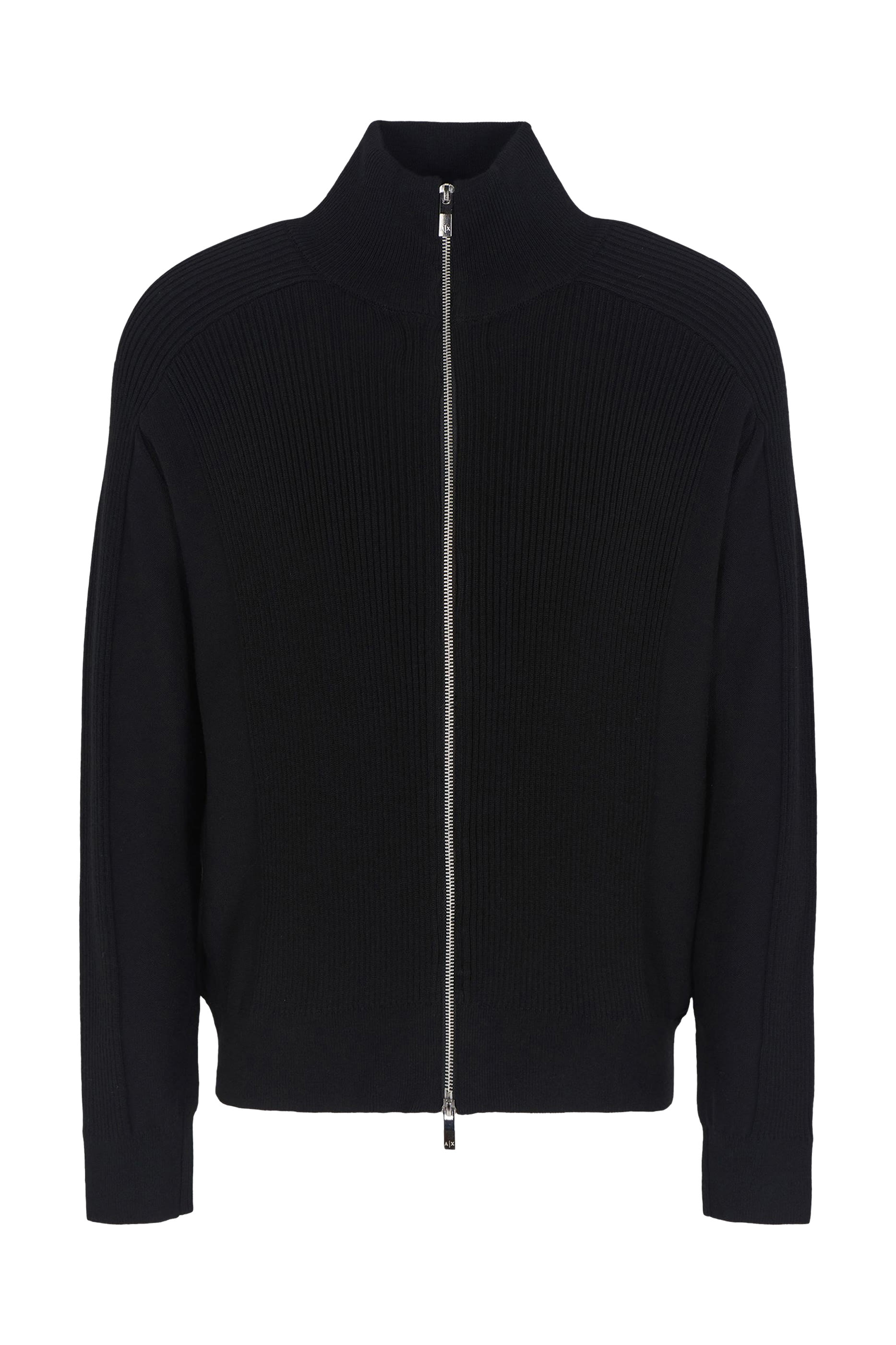 كارديغان بنقشة مربعات وسحّاب كامل