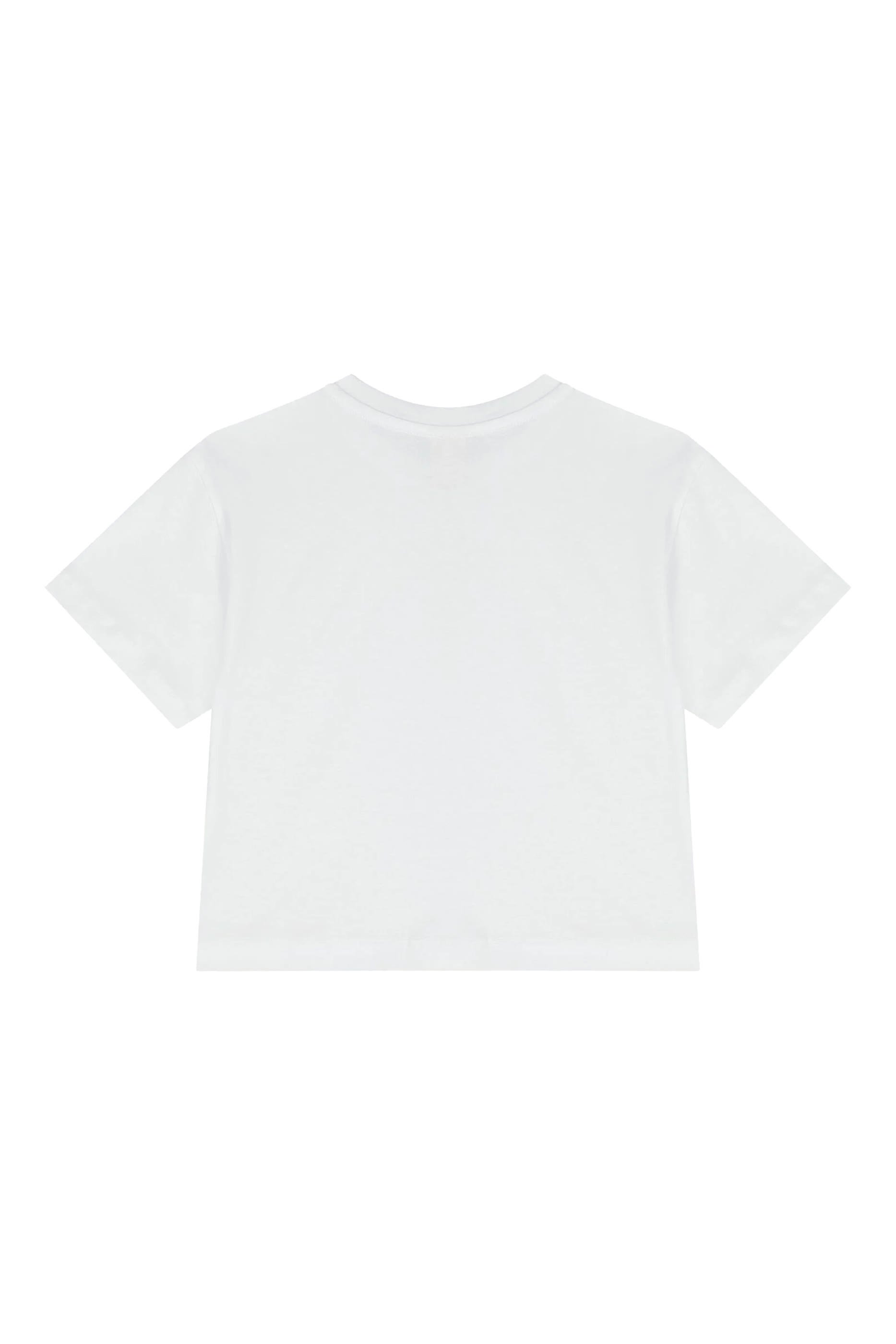 تيشيرت بشعار الماركة للأطفال