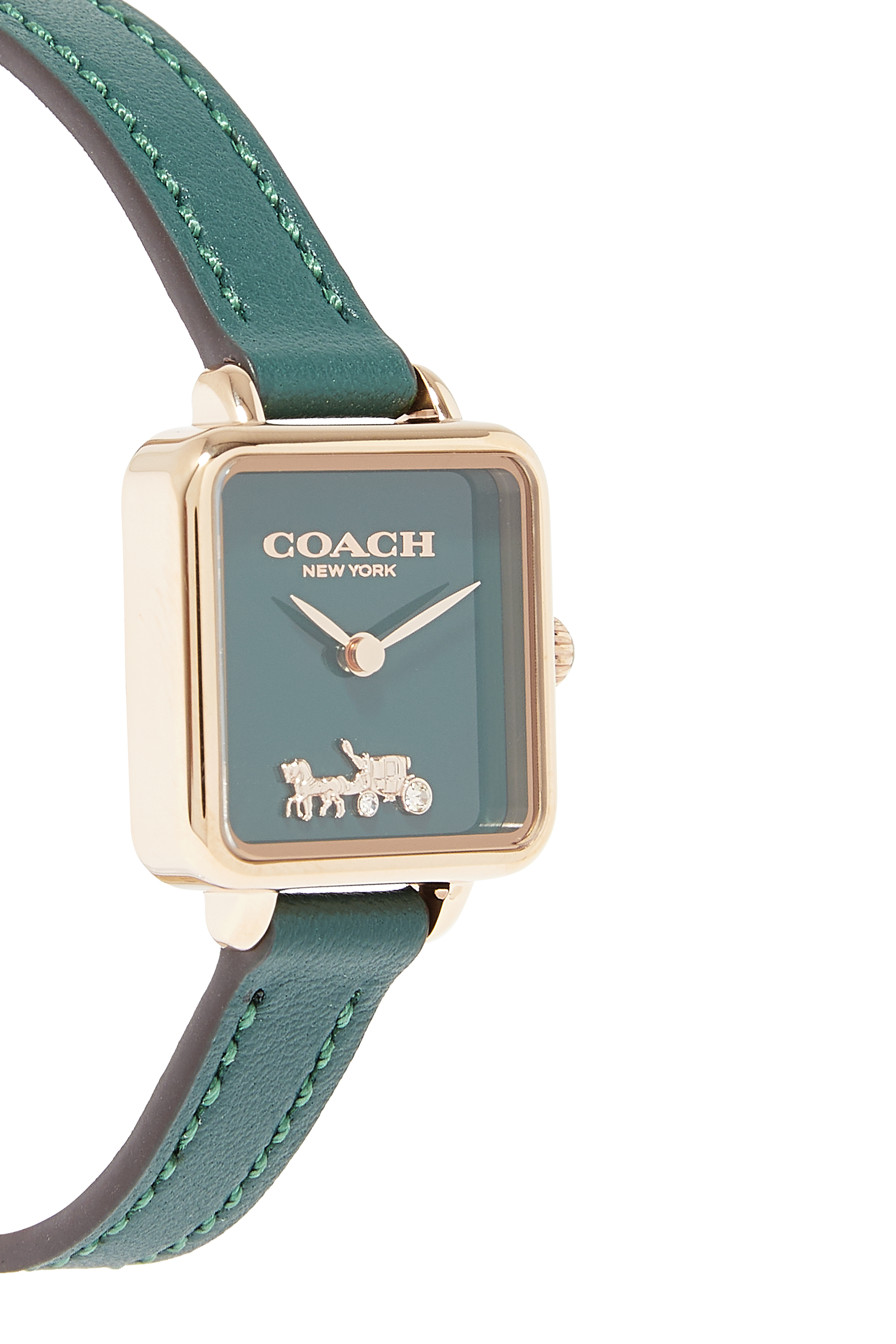 ساعة كاس 22 مم بسوار جلد