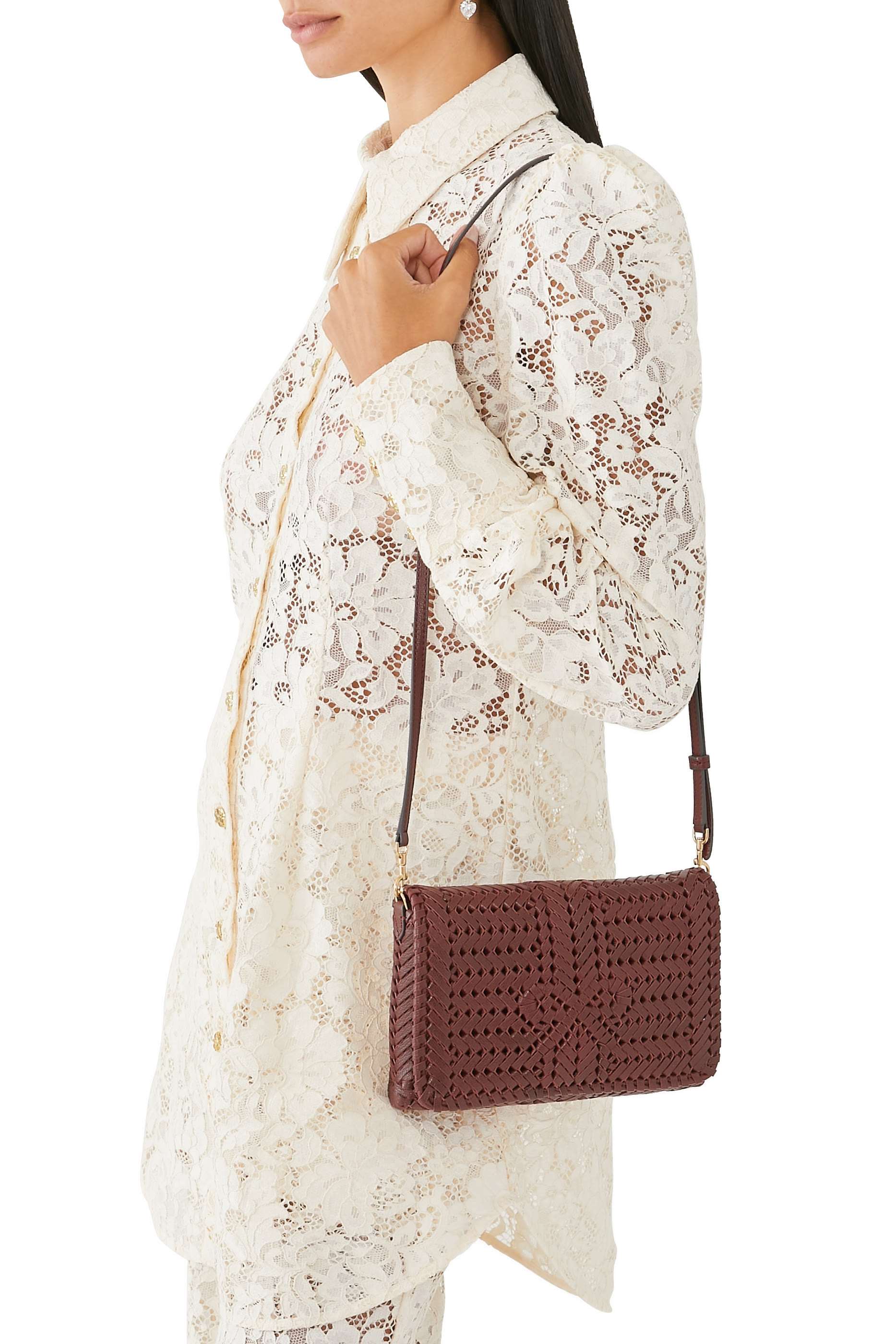 حقيبة كروس بودي نيسون كابرا لامع