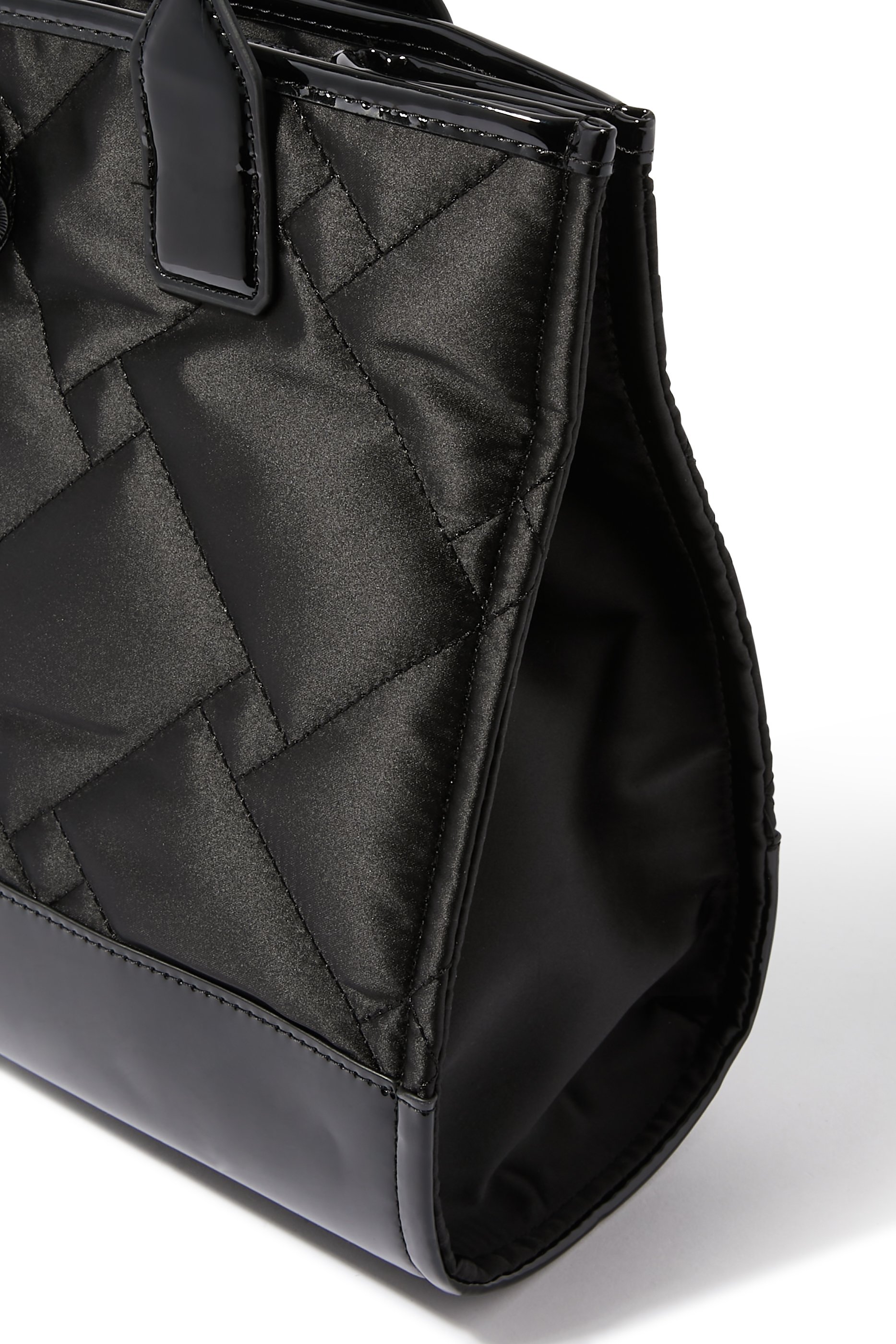 حقيبة يد مربعة صغيرة نايلون معاد تدويره