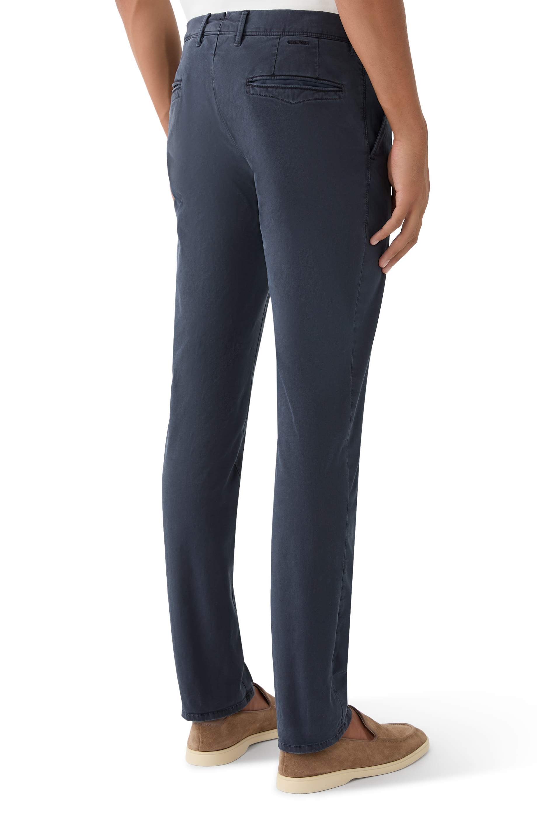 بنطال انكوتكس بقصة ضيقة غبردين مطاطي