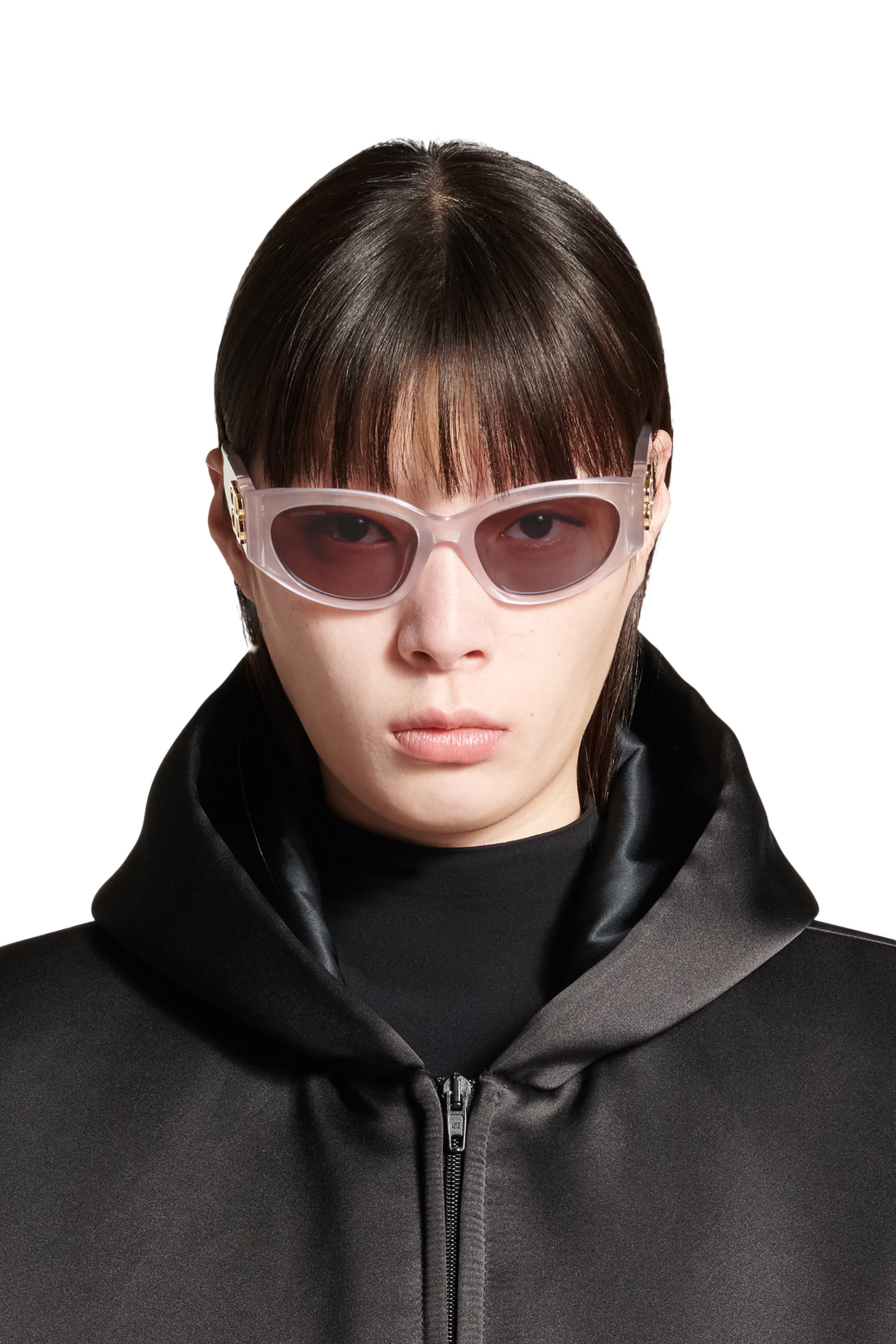 نظارة شمسية بوسي بإطار مستدير