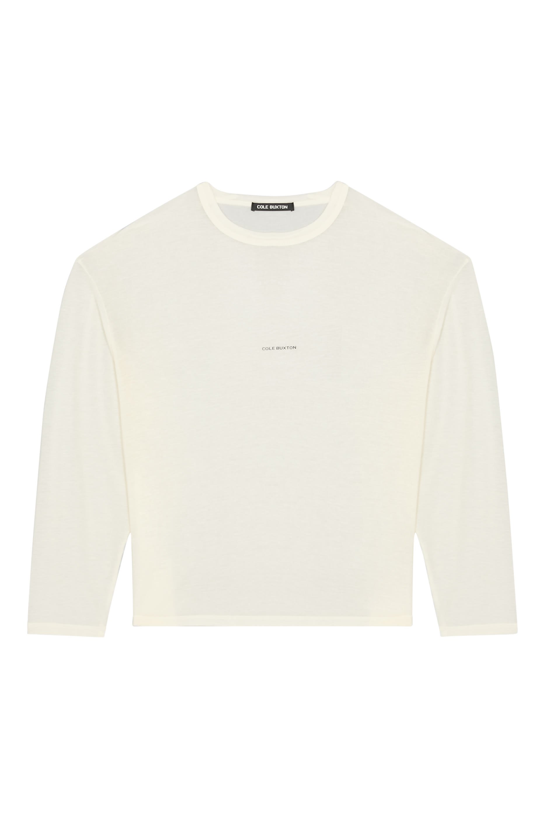 تيشيرت شفاف بأكمام طويلة