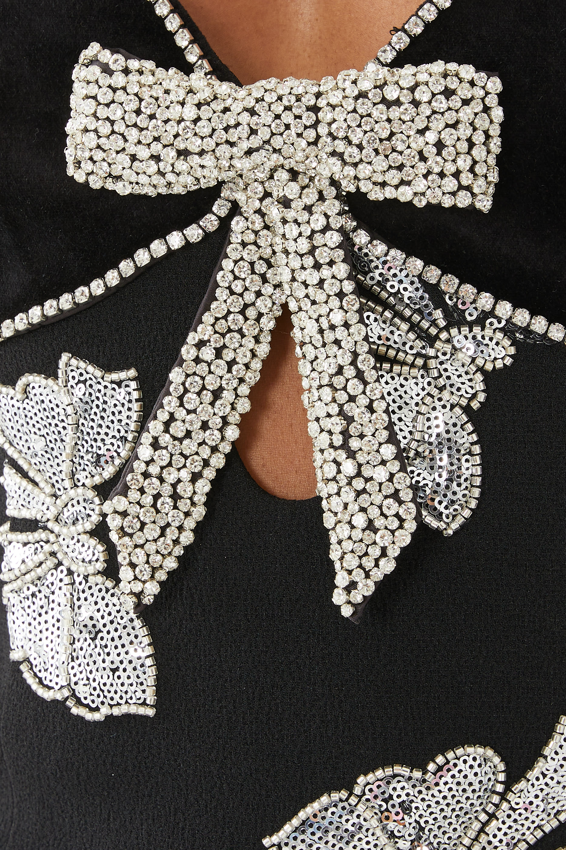 فستان إكس نيكي هيلتون فالور متوسط الطول