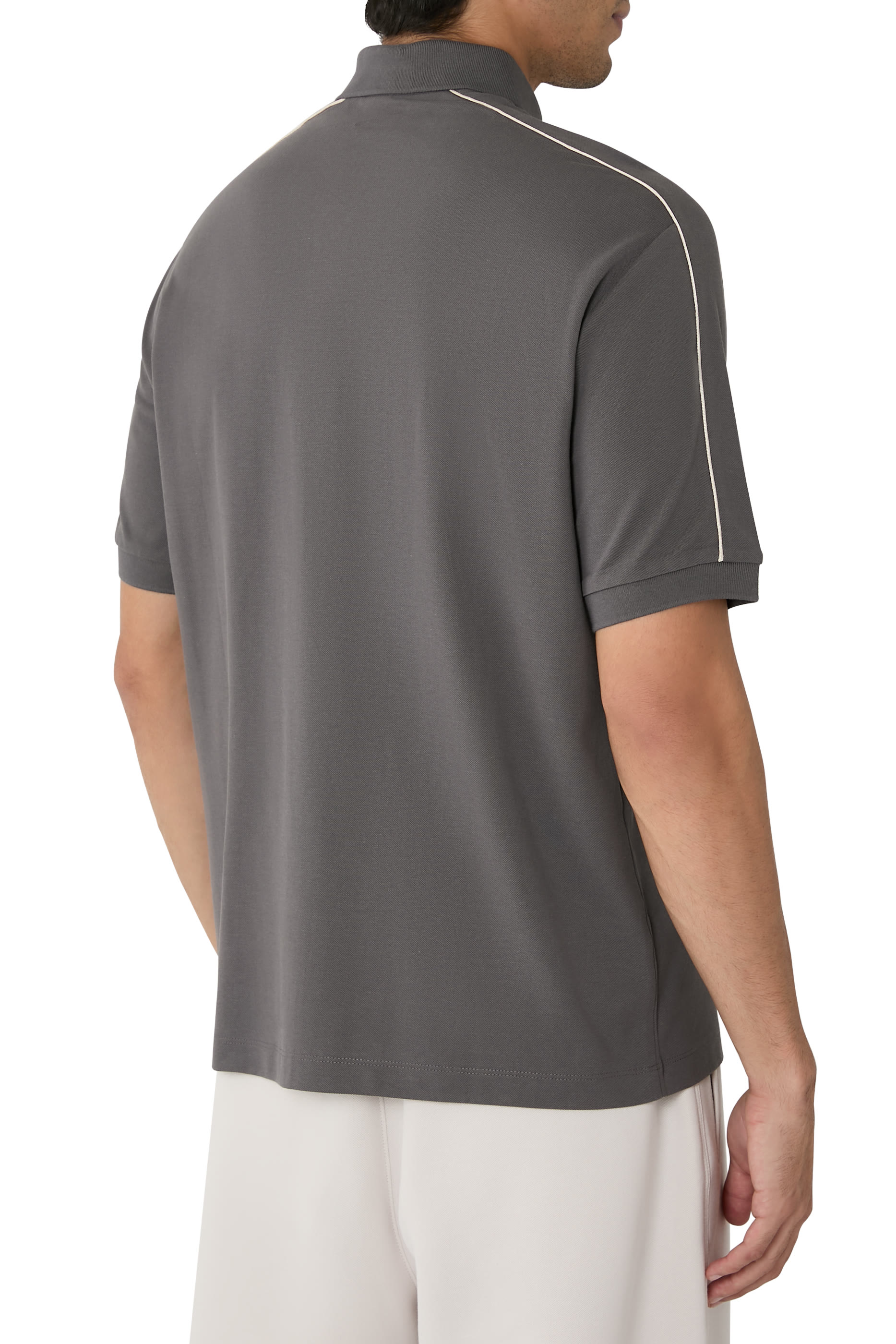 قميص بولو بتصميم جامعي