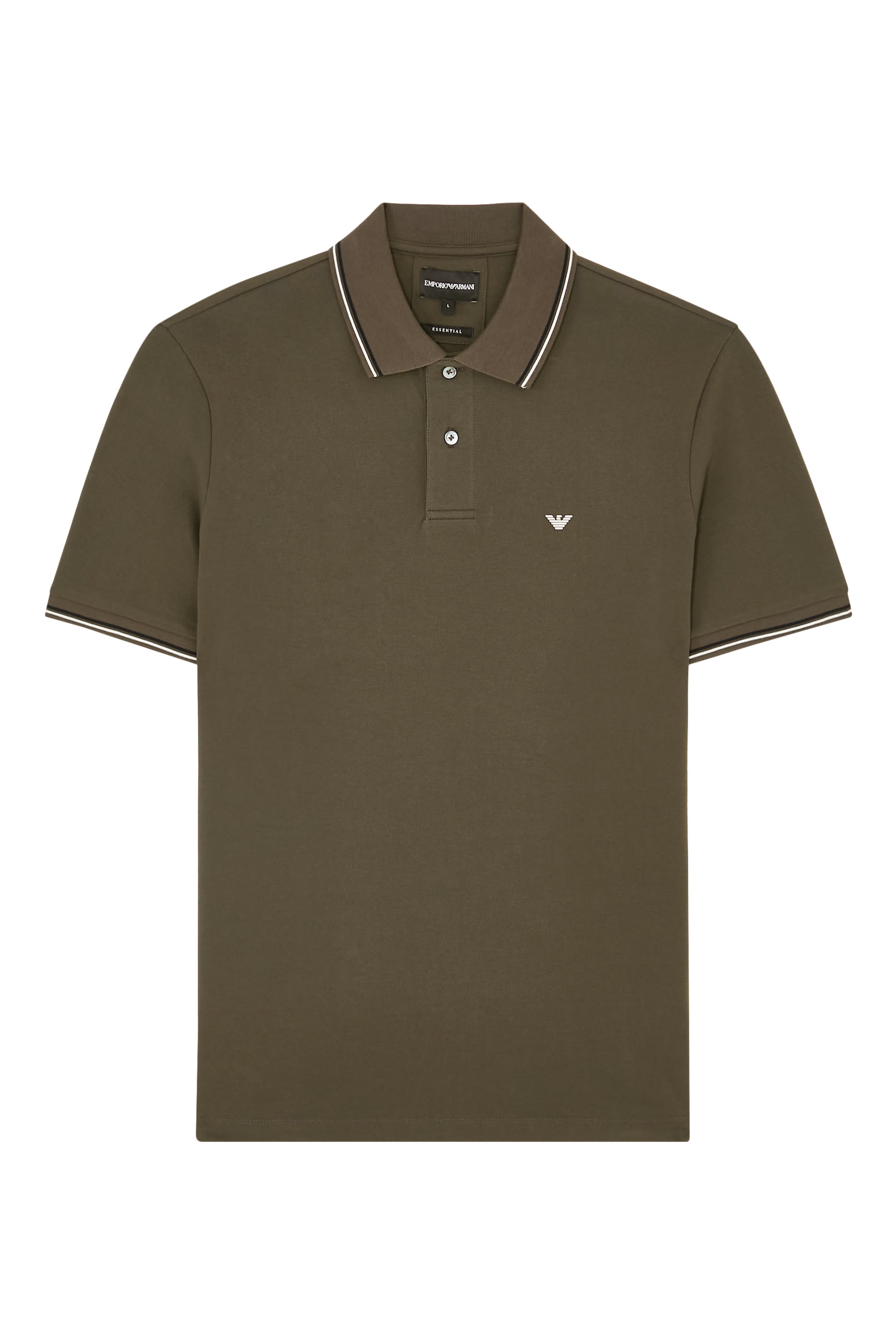 قميص بولو إسنشال كابسول بشعار الماركة