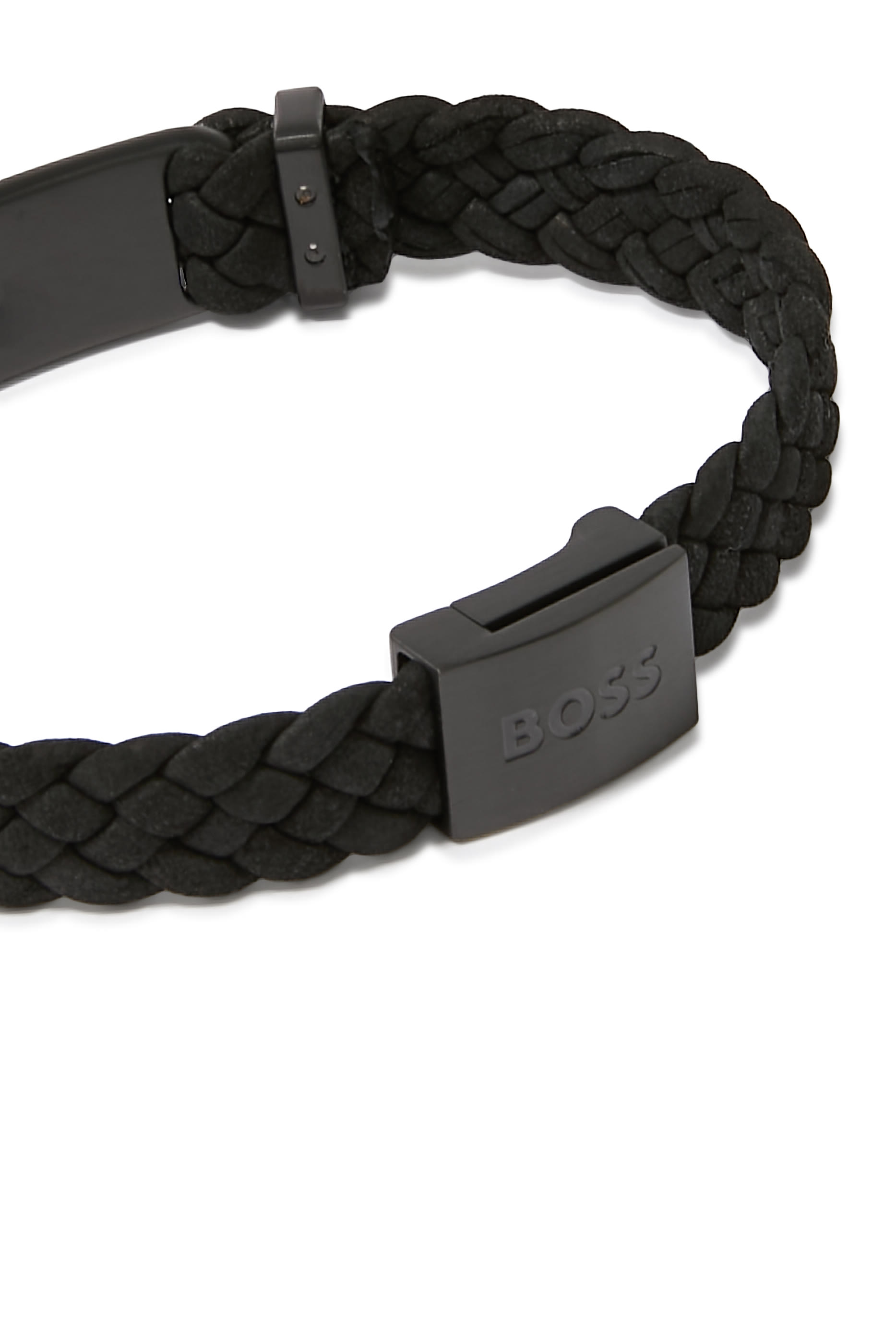 سوار بتصميم مجدول بحلية شعار الماركة شمواه