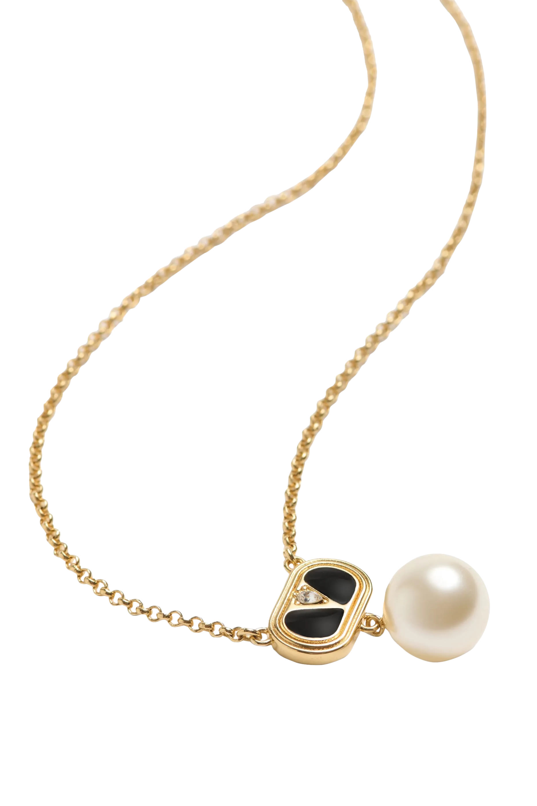 قلادة أوفاليت معدن