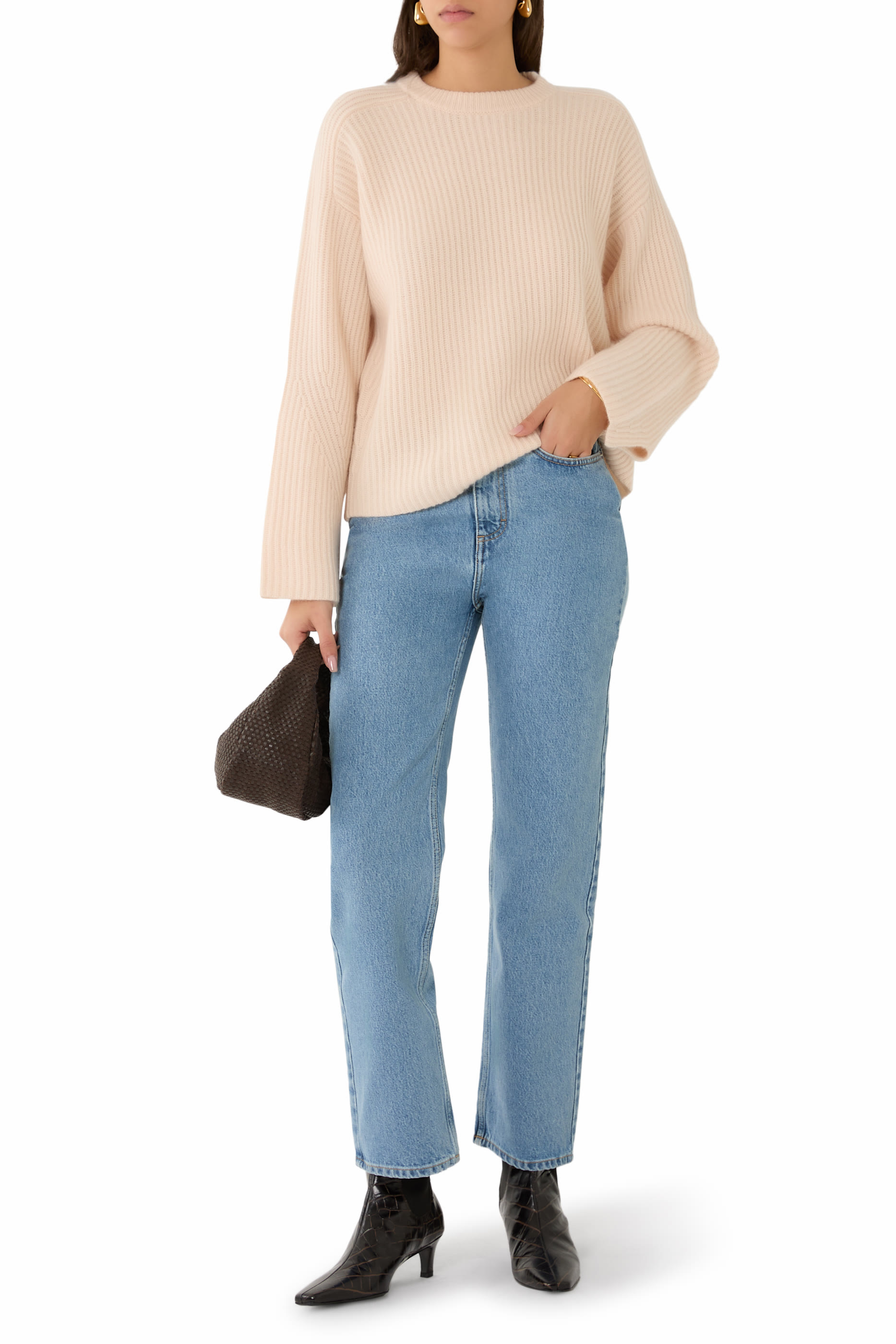 Axel LDS Ribbed Cashmere Sweater 
