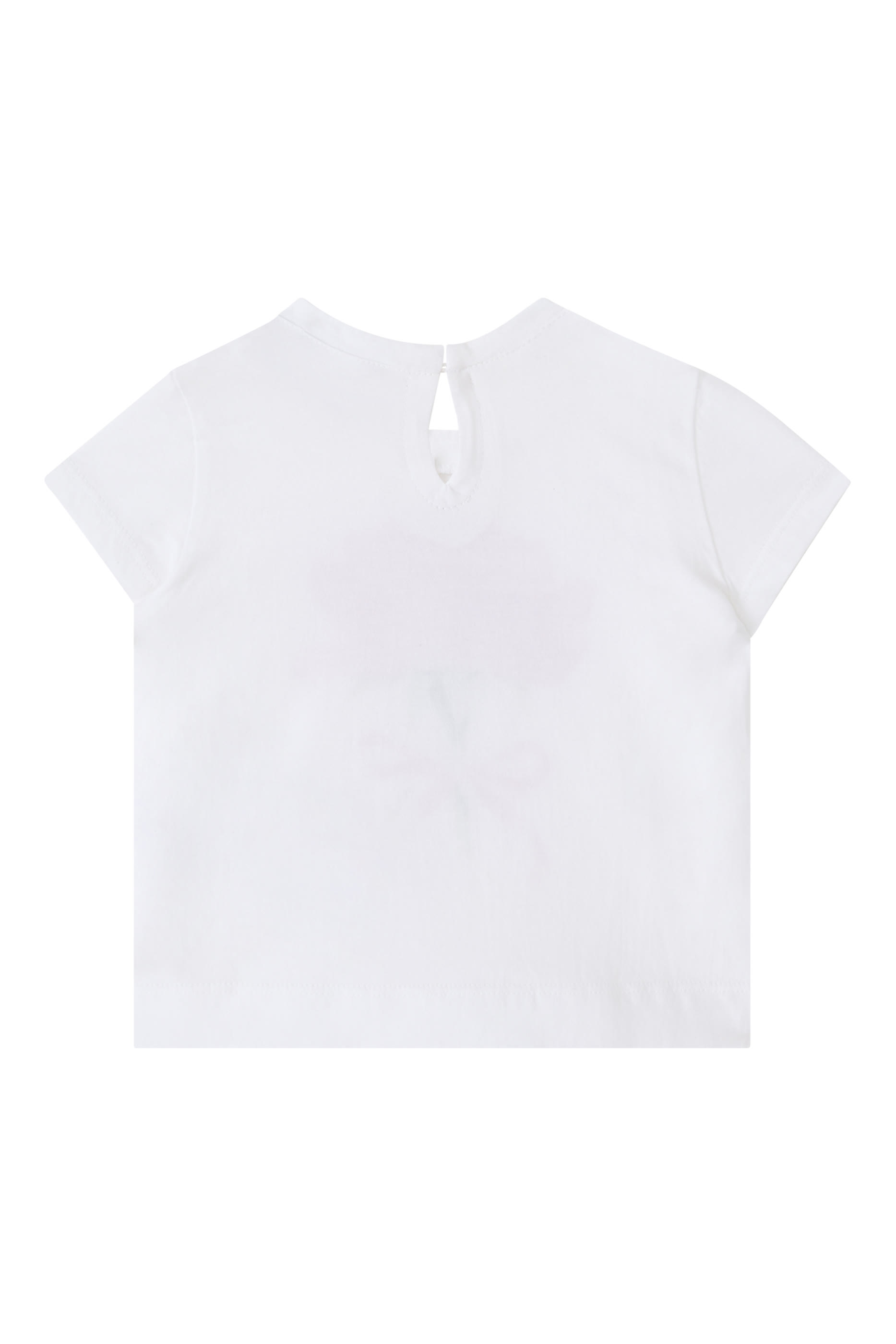 تيشيرت بطبعة ورد للأطفال