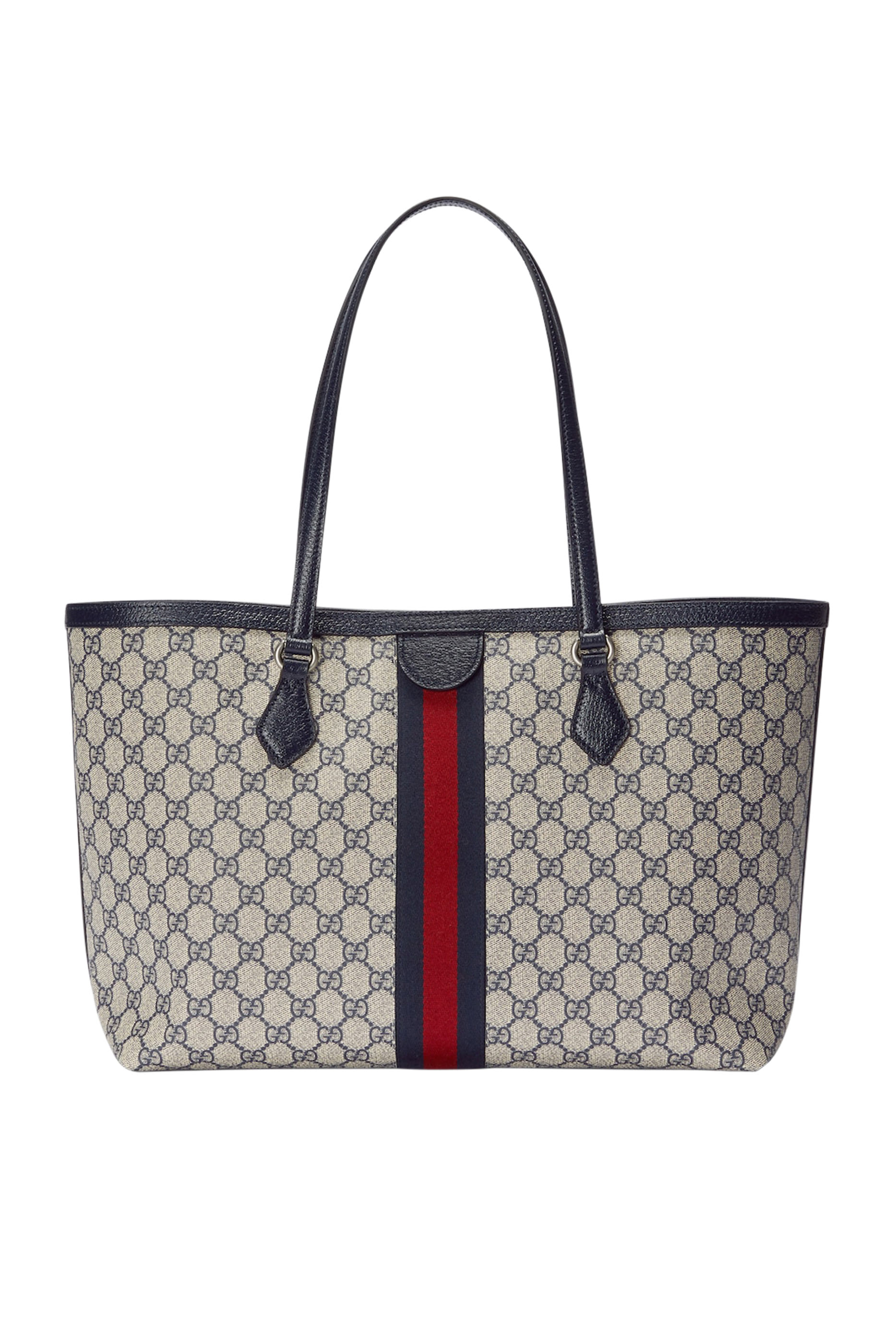 حقيبة يد أوفيديا متوسطة بنقشة حرفي شعار الماركة