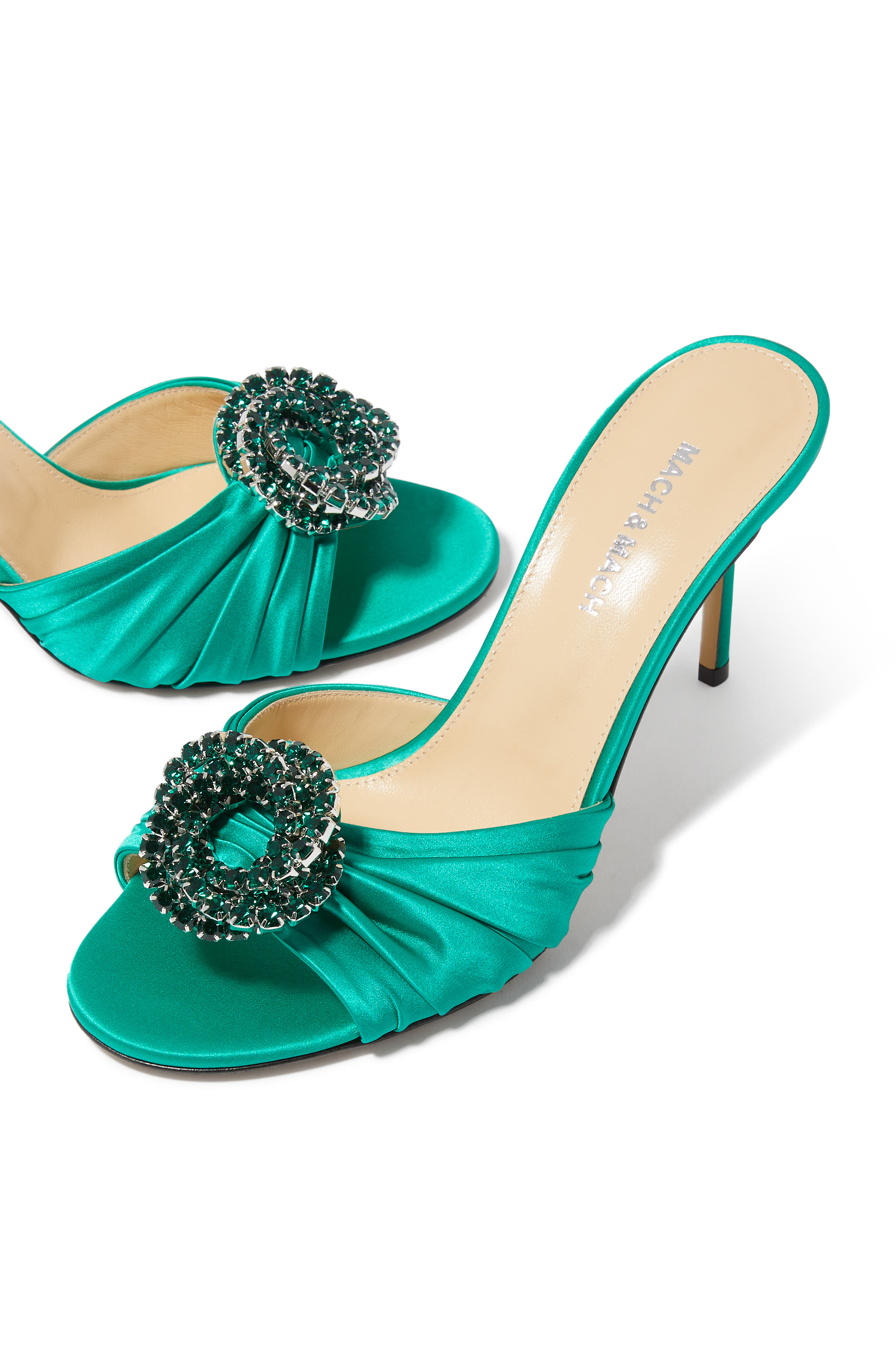 خذاء غالكسي 85 مفتوح من الخلف ساتان