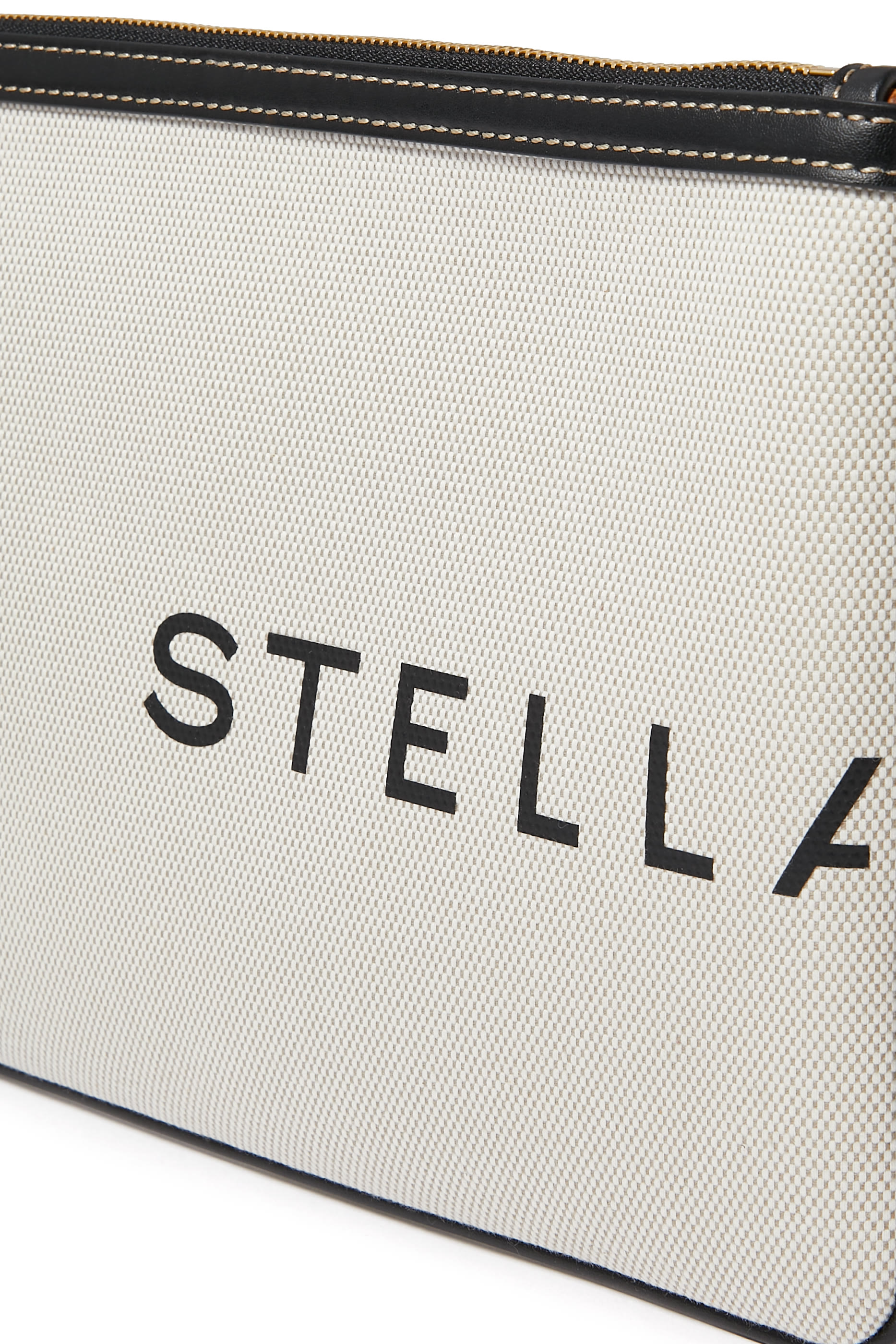 حقيبة قماش قنب بشعار الماركة