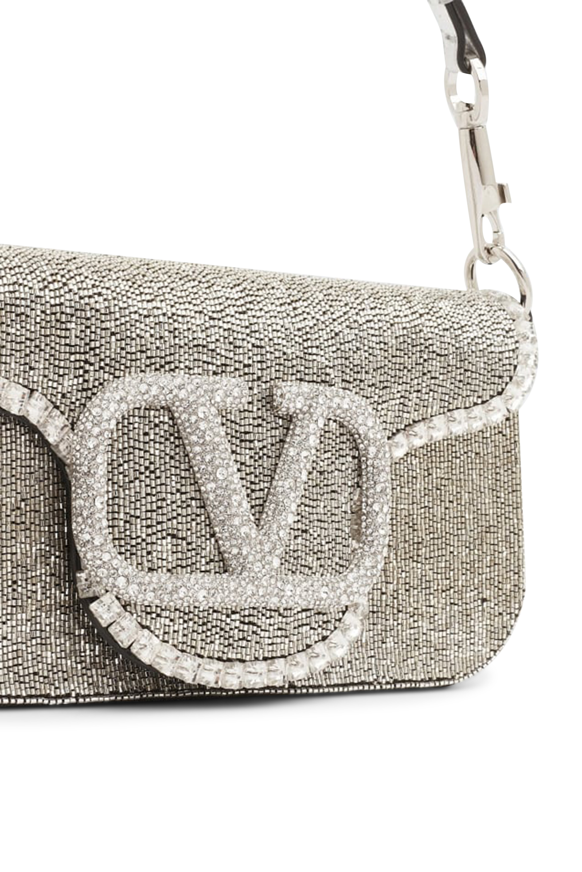 حقيبة كتف لوكو صغيرة مرصعة