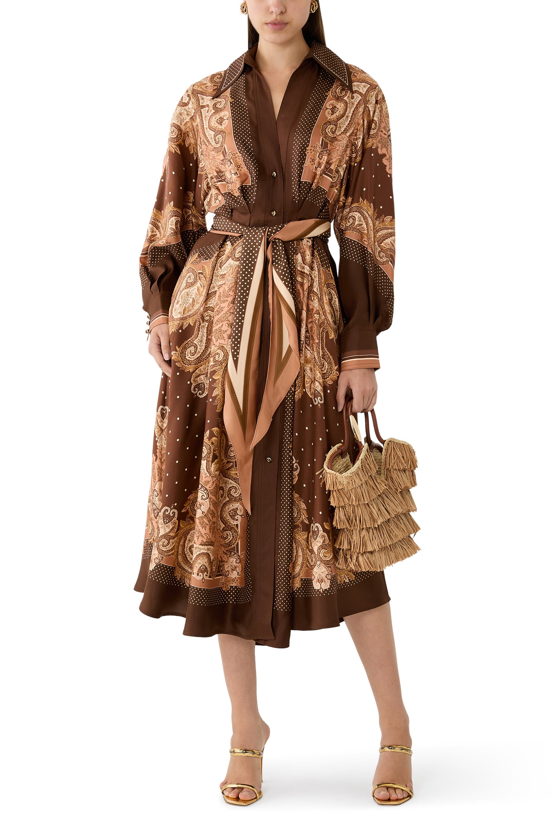 فستان لونا بنمط قميص