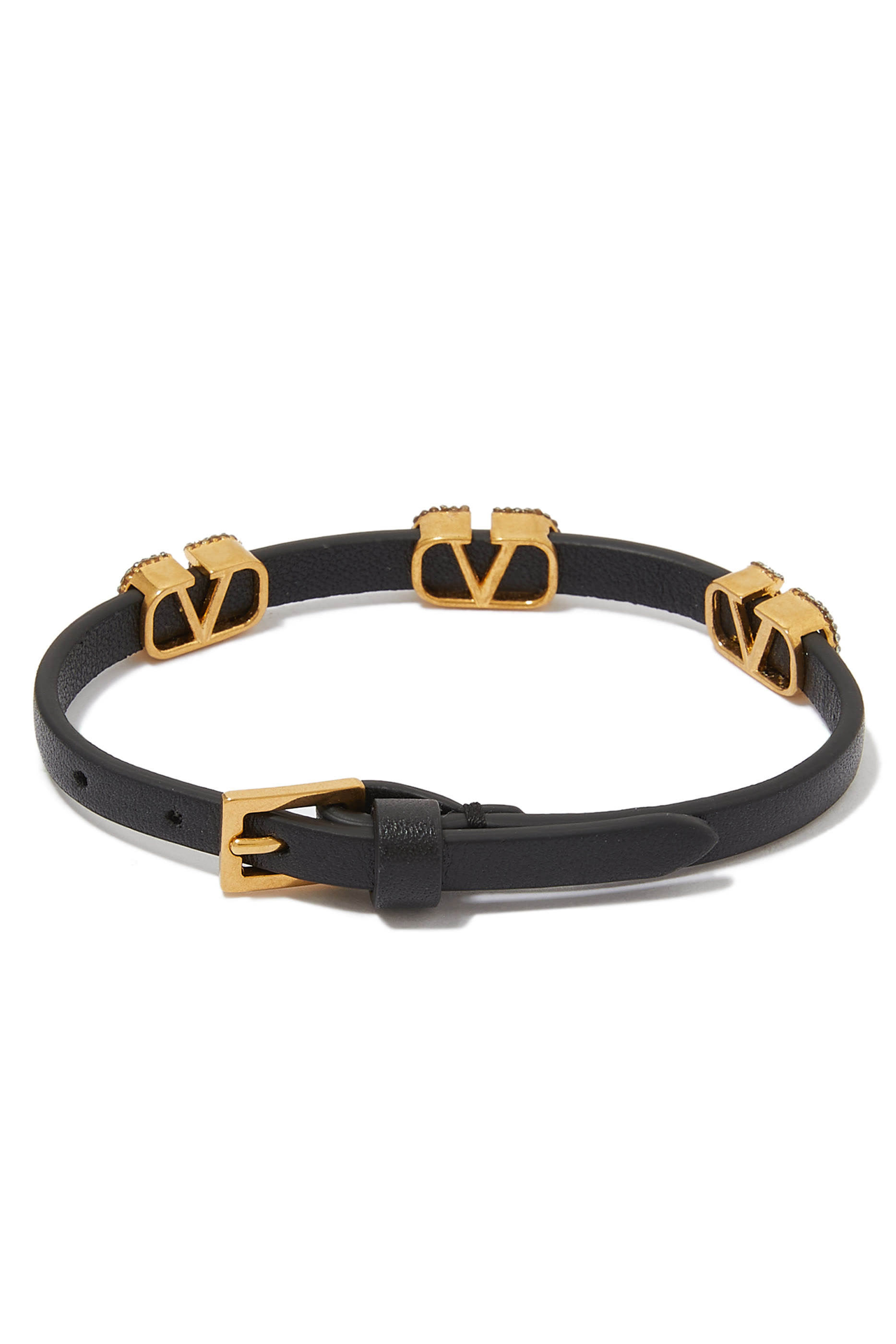 سوار فالنتينو غارافاني ستراس بحلي شعار الماركة