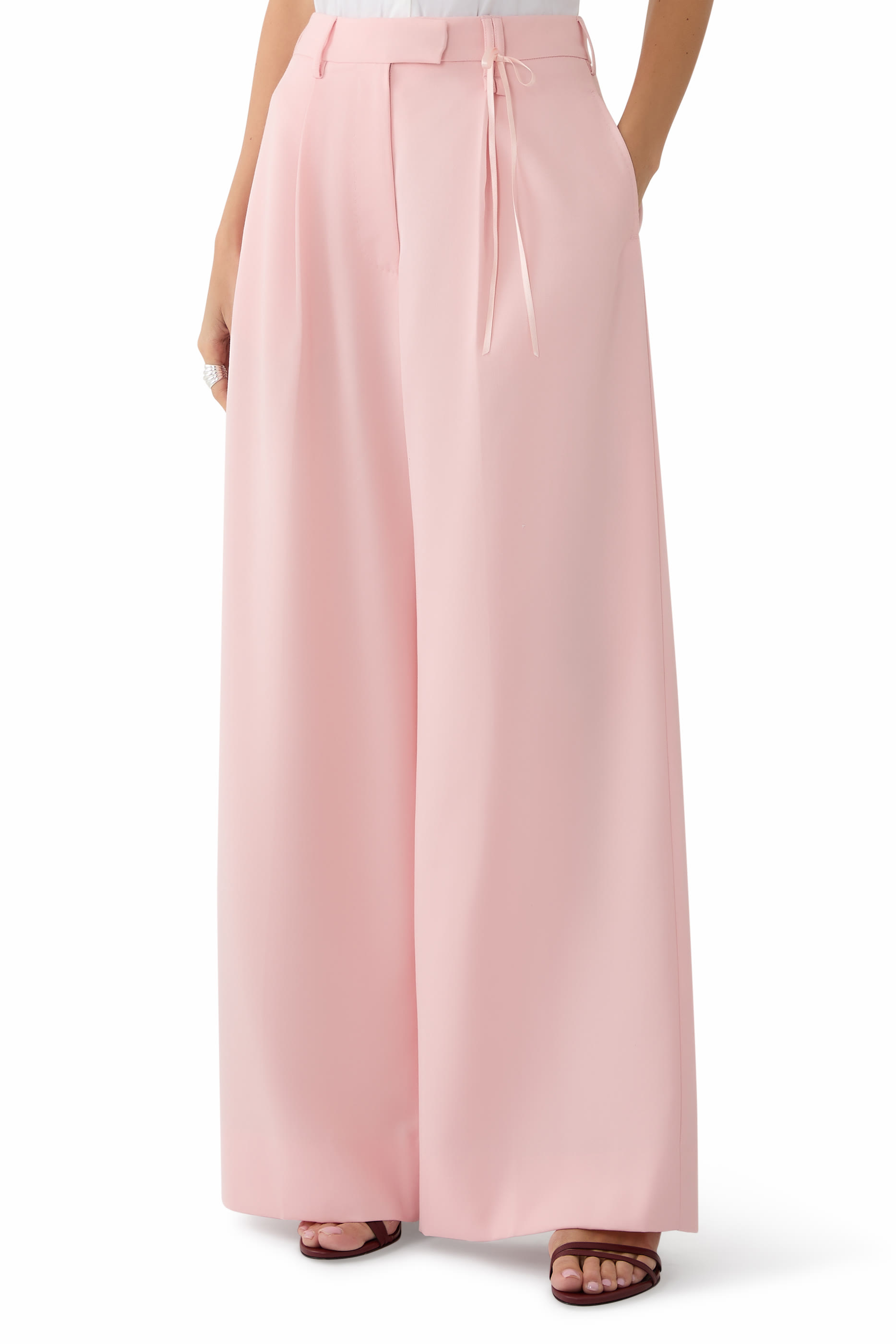 بنطال بادل بتفاصيل ربطة فيونكة