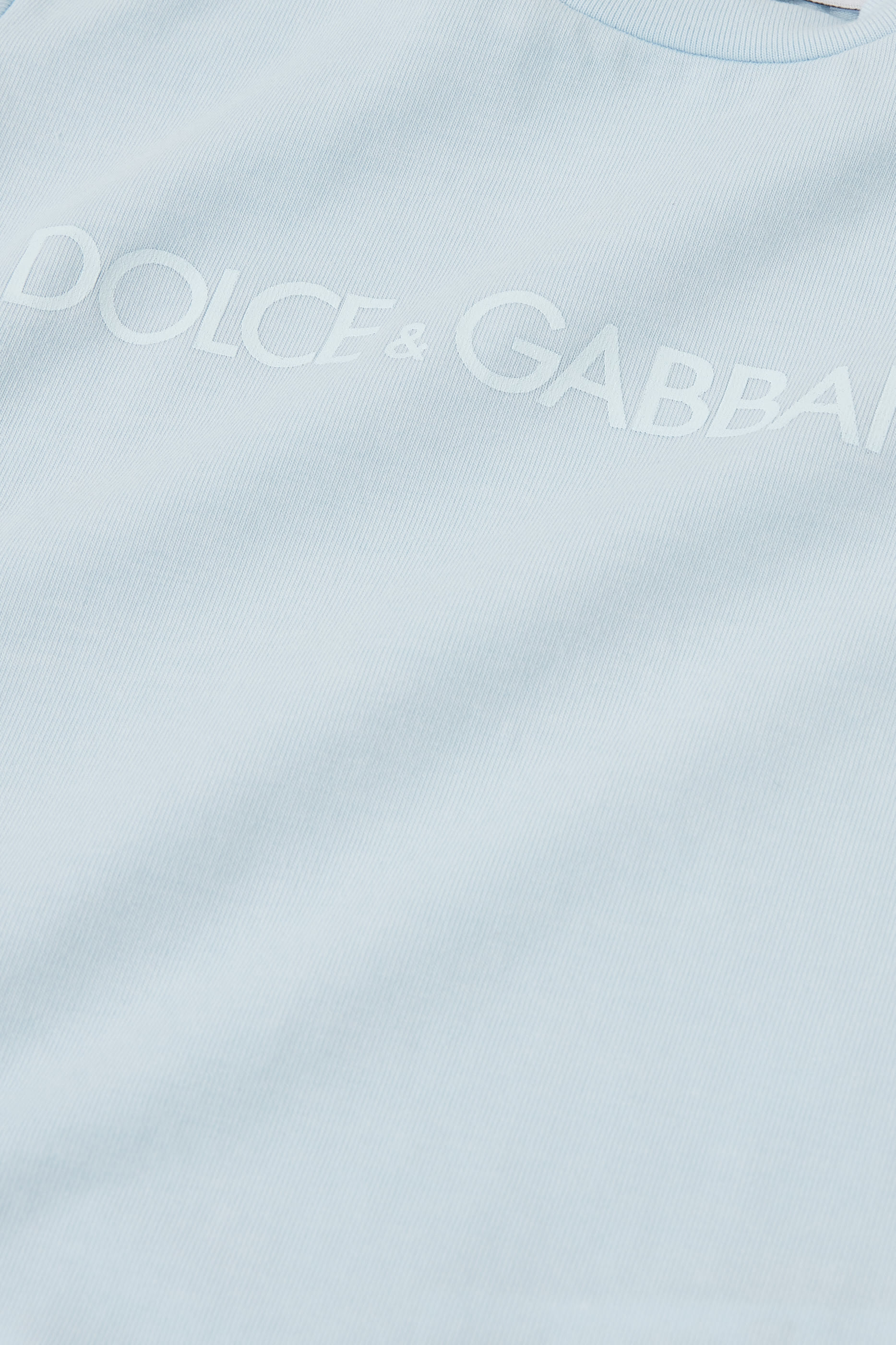 تيشيرت بطبعات شعار الماركة جرسيه للأطفال