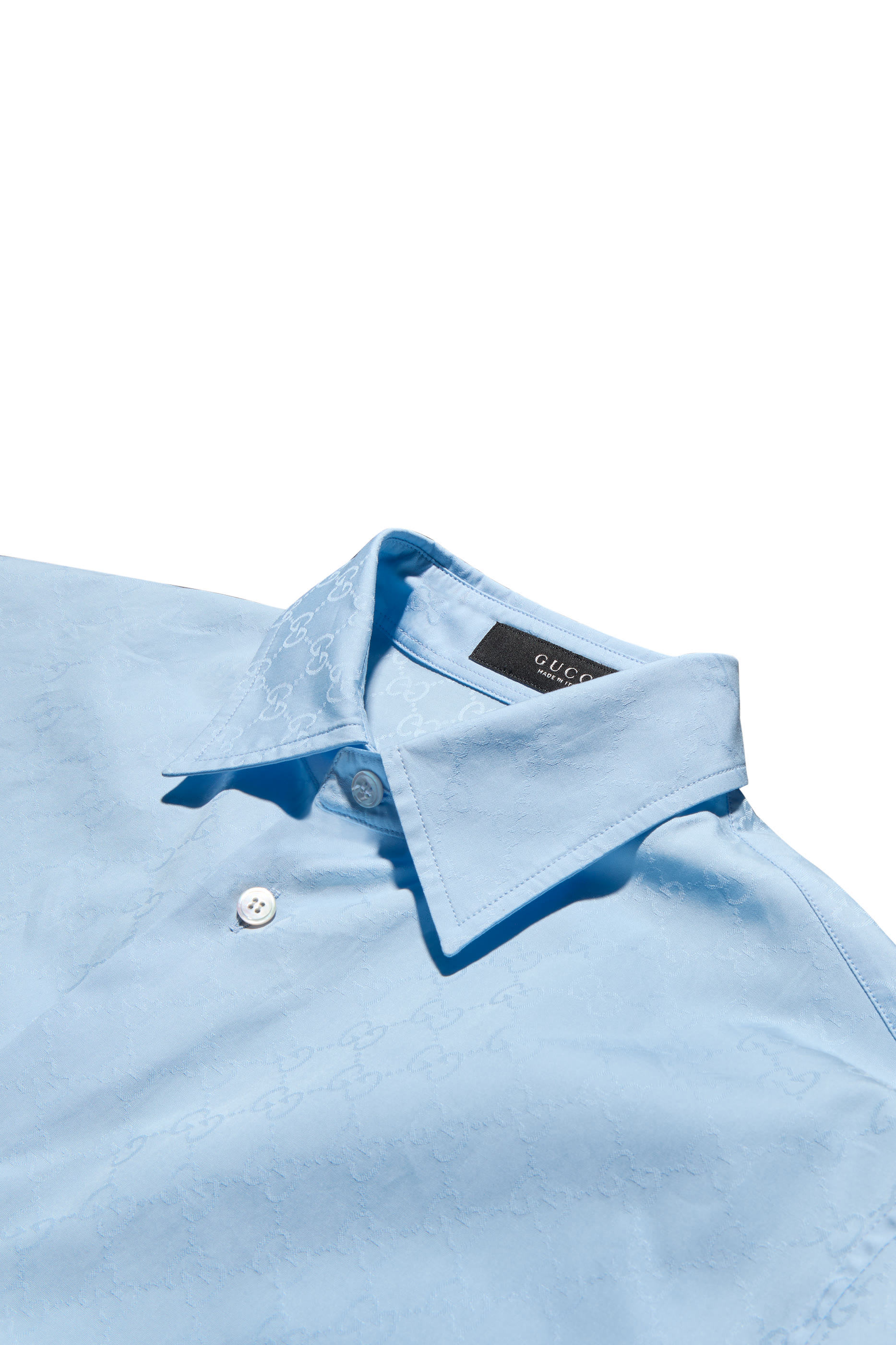 قميص بشعار الماركة قطن بوبلين