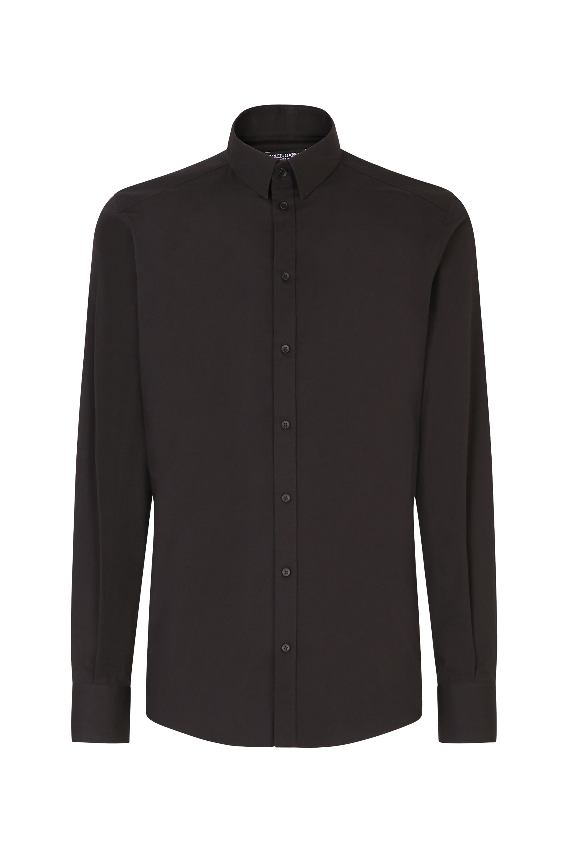 قميص بقصة ضيقة قطن