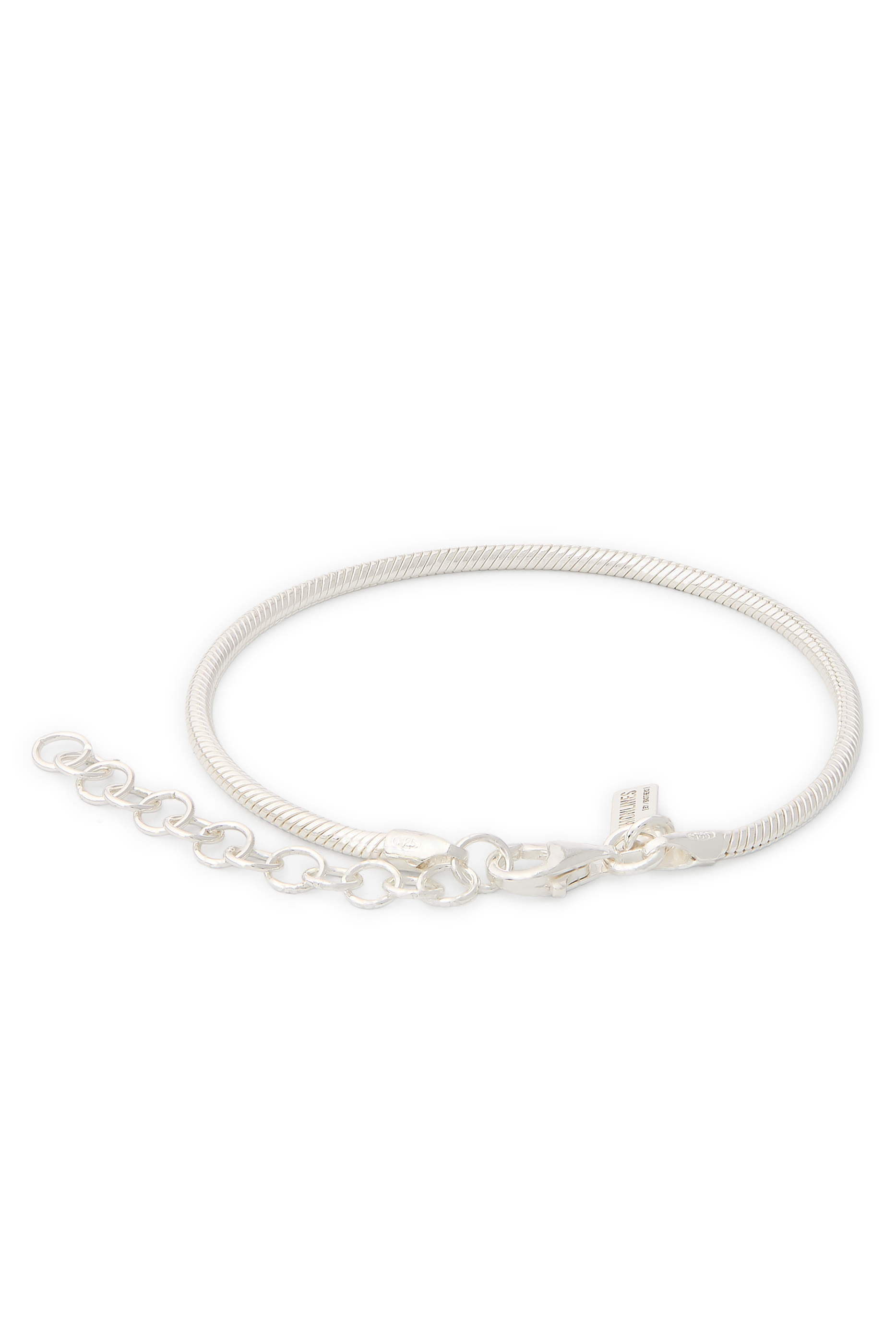 Snake Chain Bracelet, Sterling Silver