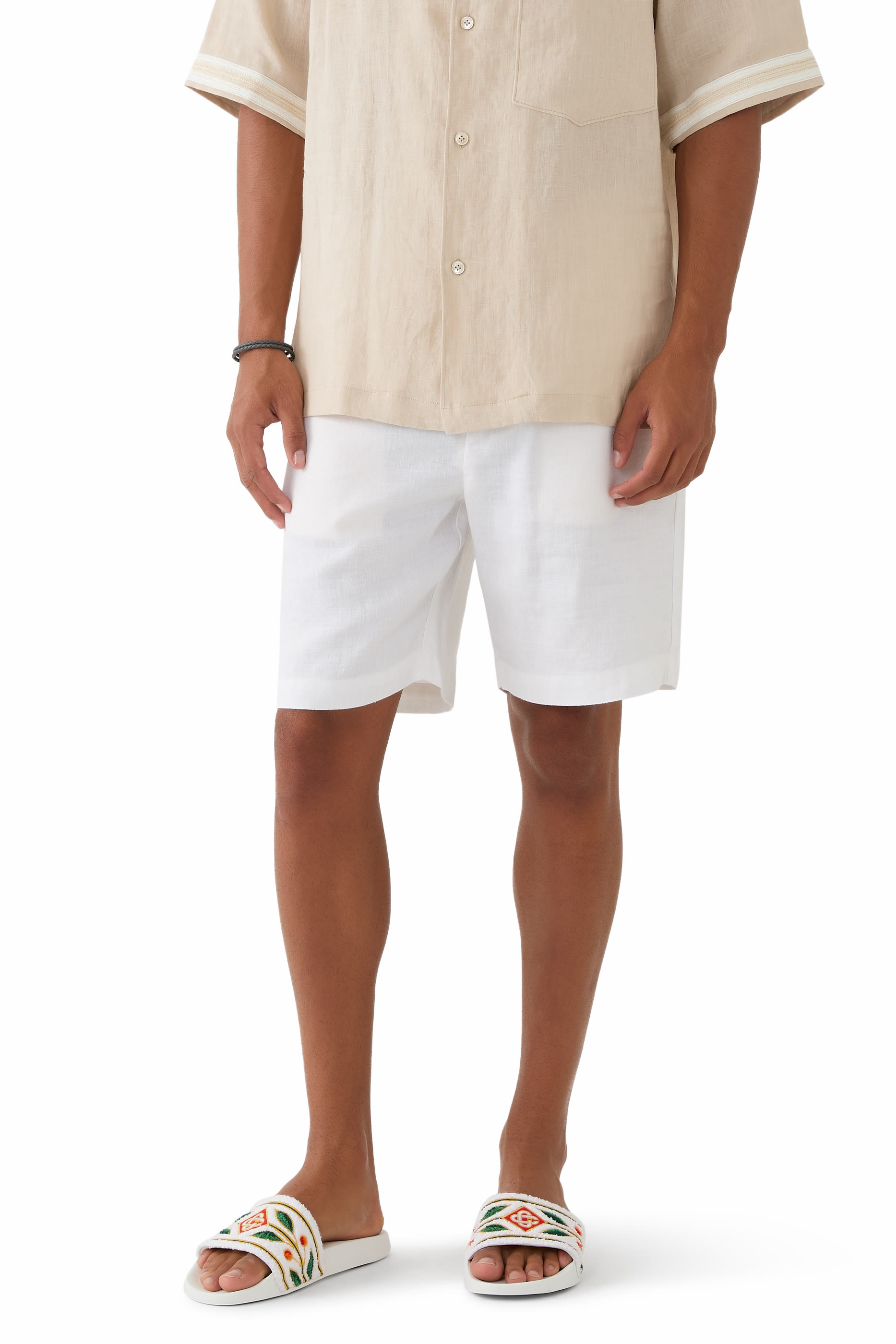 حذاء خفيف بتطريز تيري