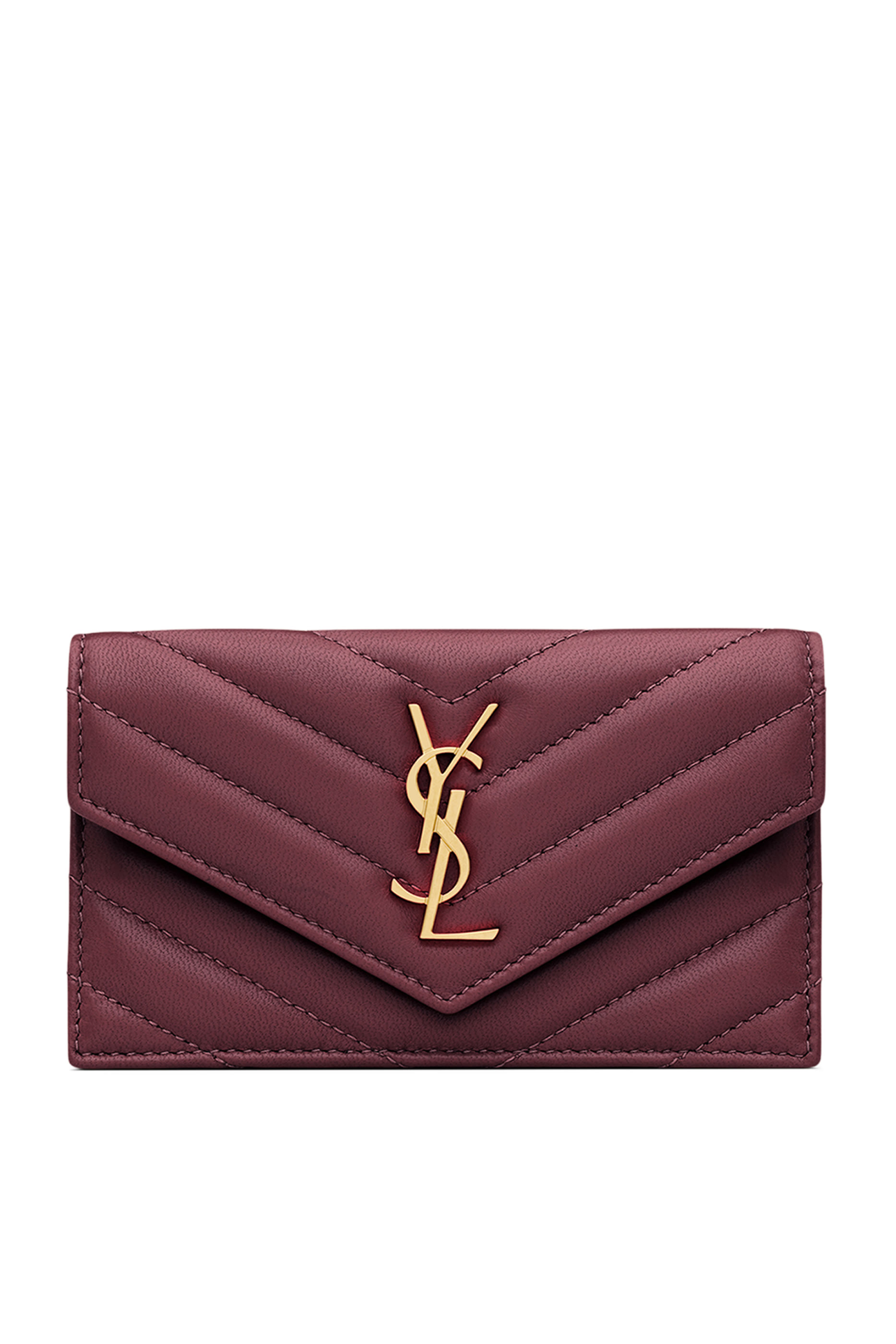 Cassandre Fragments Lambskin Flap Card Case