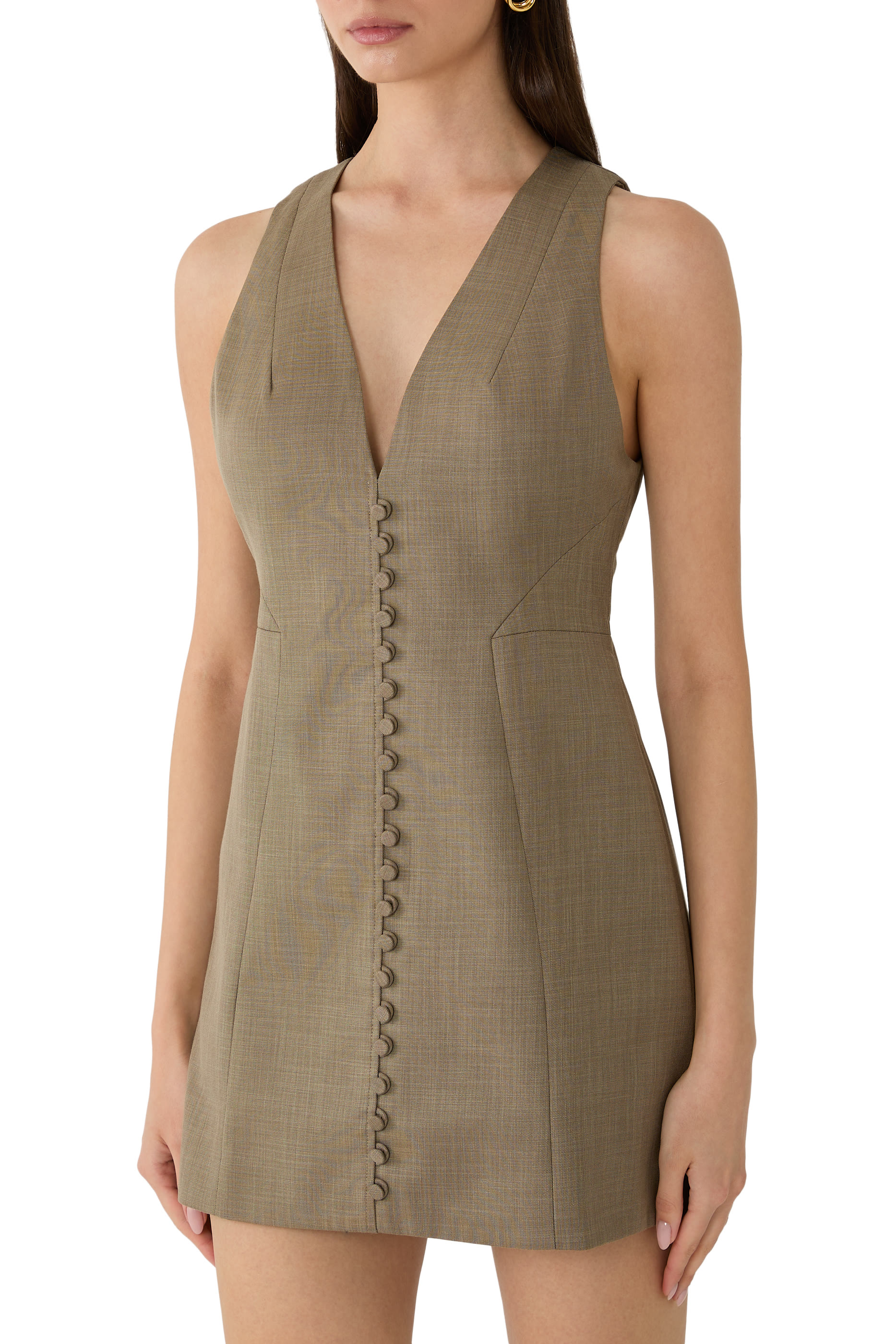 فستان آشر بقصة ضيقة قصيرة