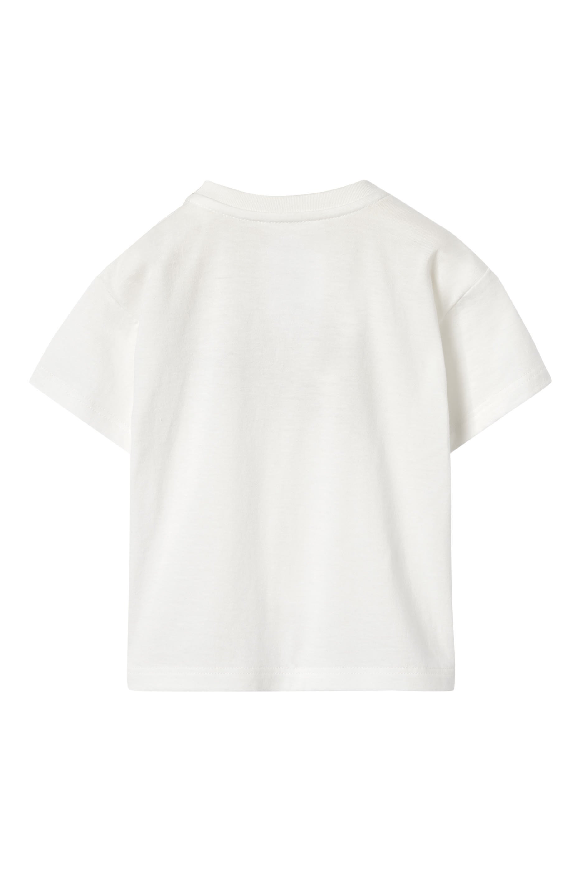 تيشيرت بنقشة غرافيكية قطن جيرسيه للأطفال