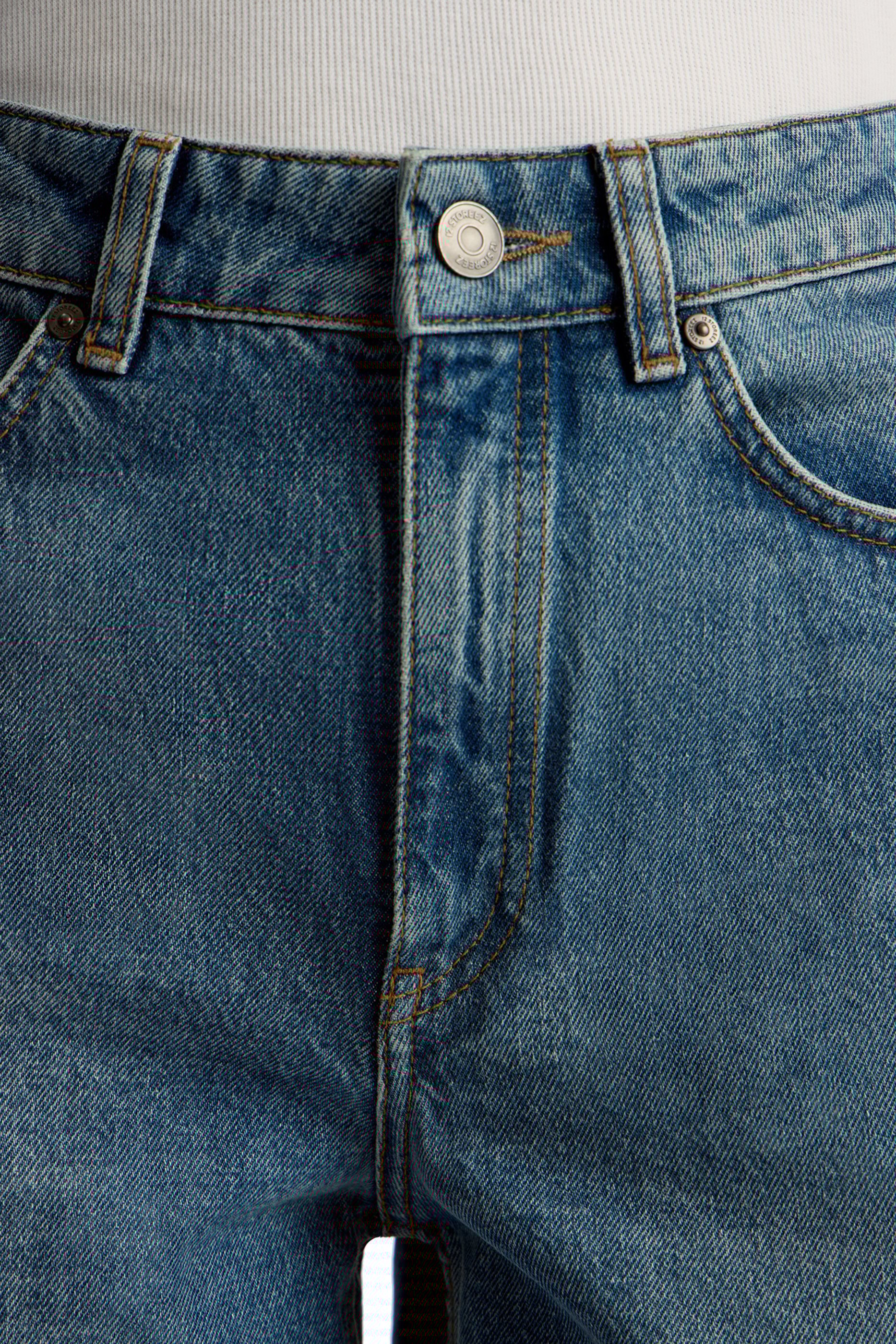 بنطال جينز 415 بقصة ساق واسعة