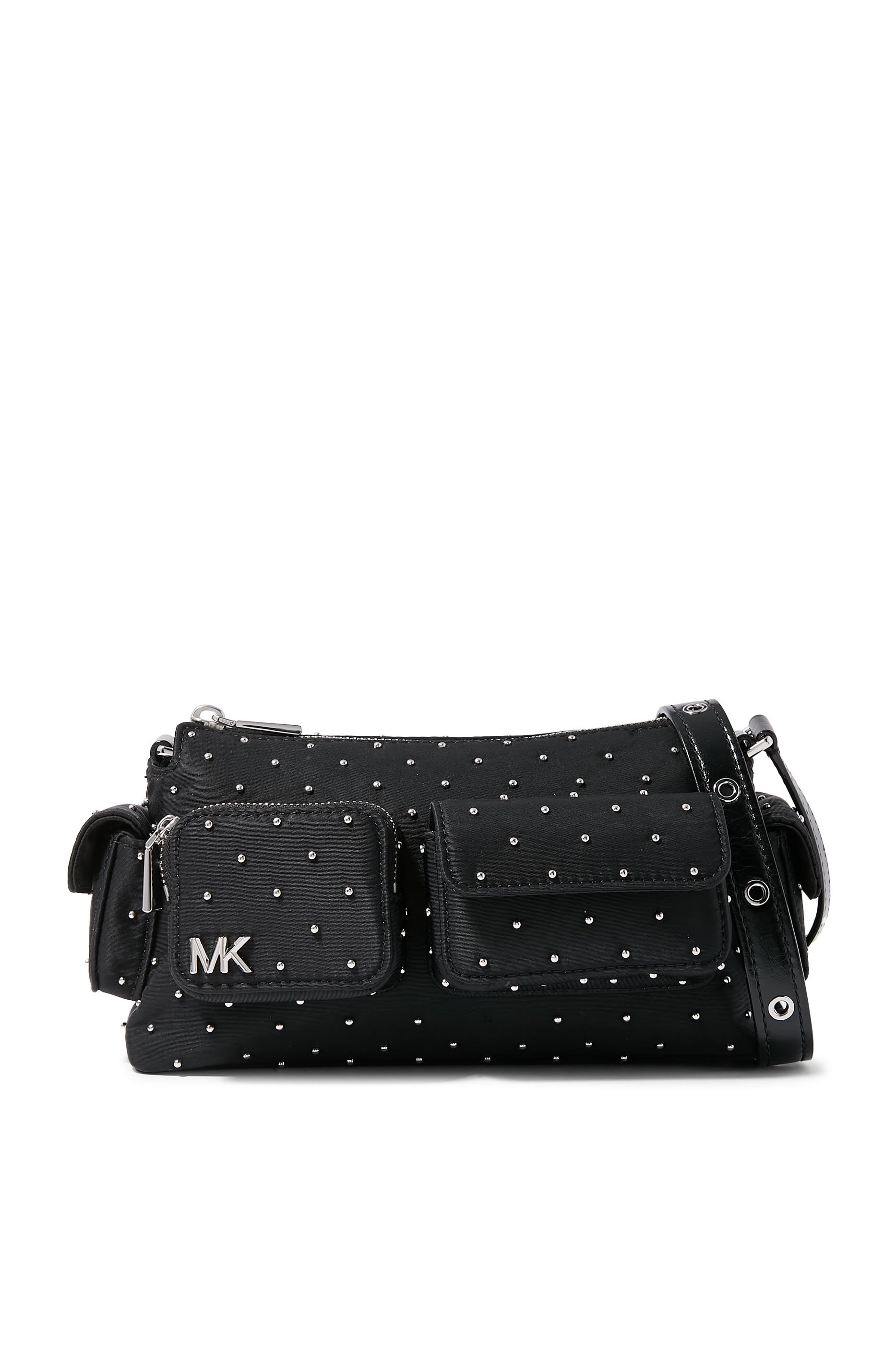 حقيبة كتف داكوتا صغيرة مرصعة بأحجار