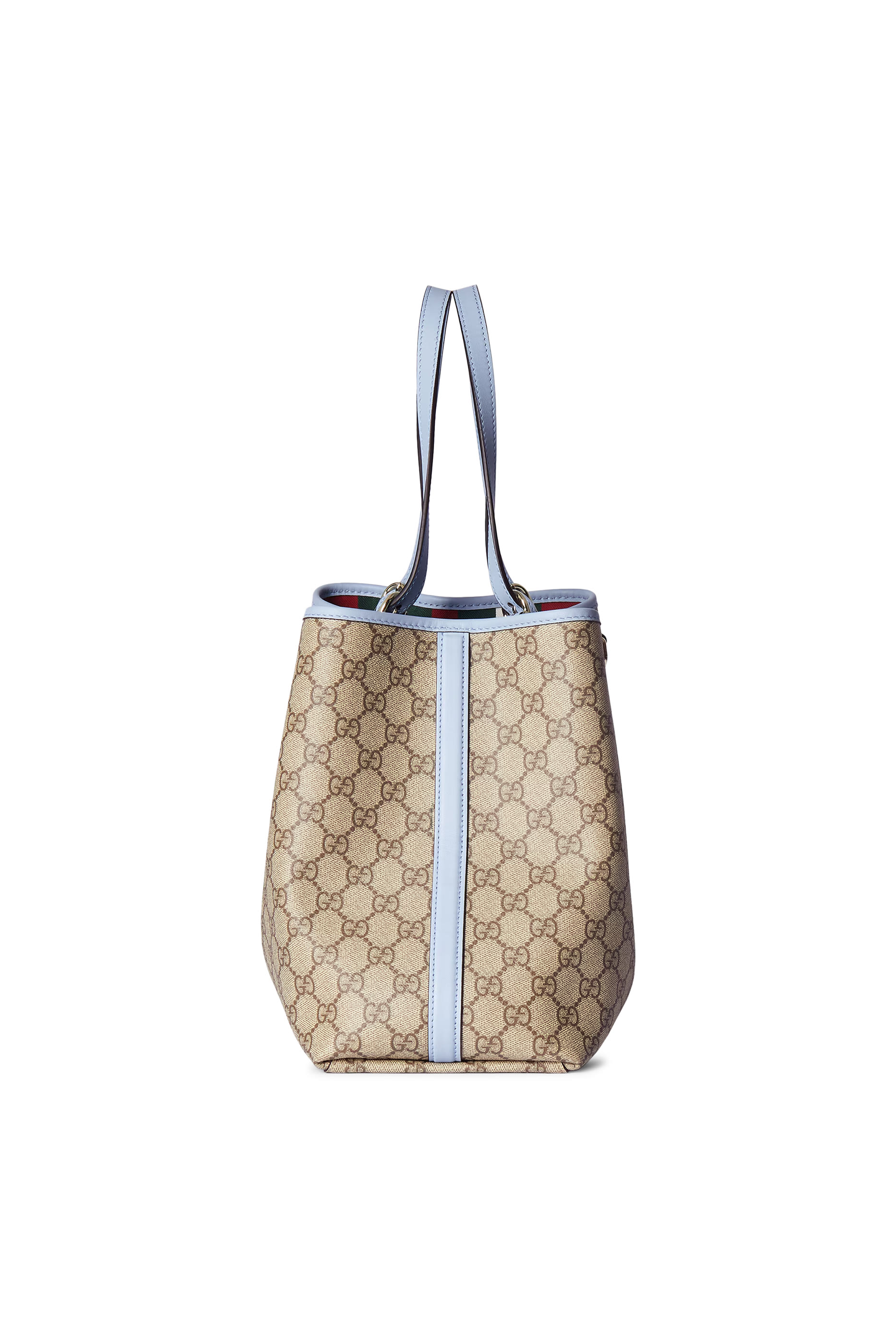 حقيبة يد كبيرة بنقشة شعار حرفي الماركة