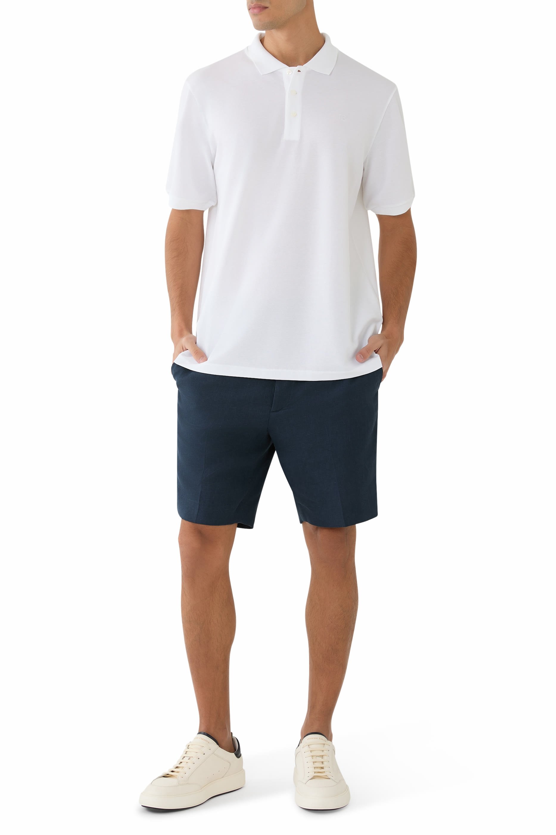 قميص بولو بشعار الماركة