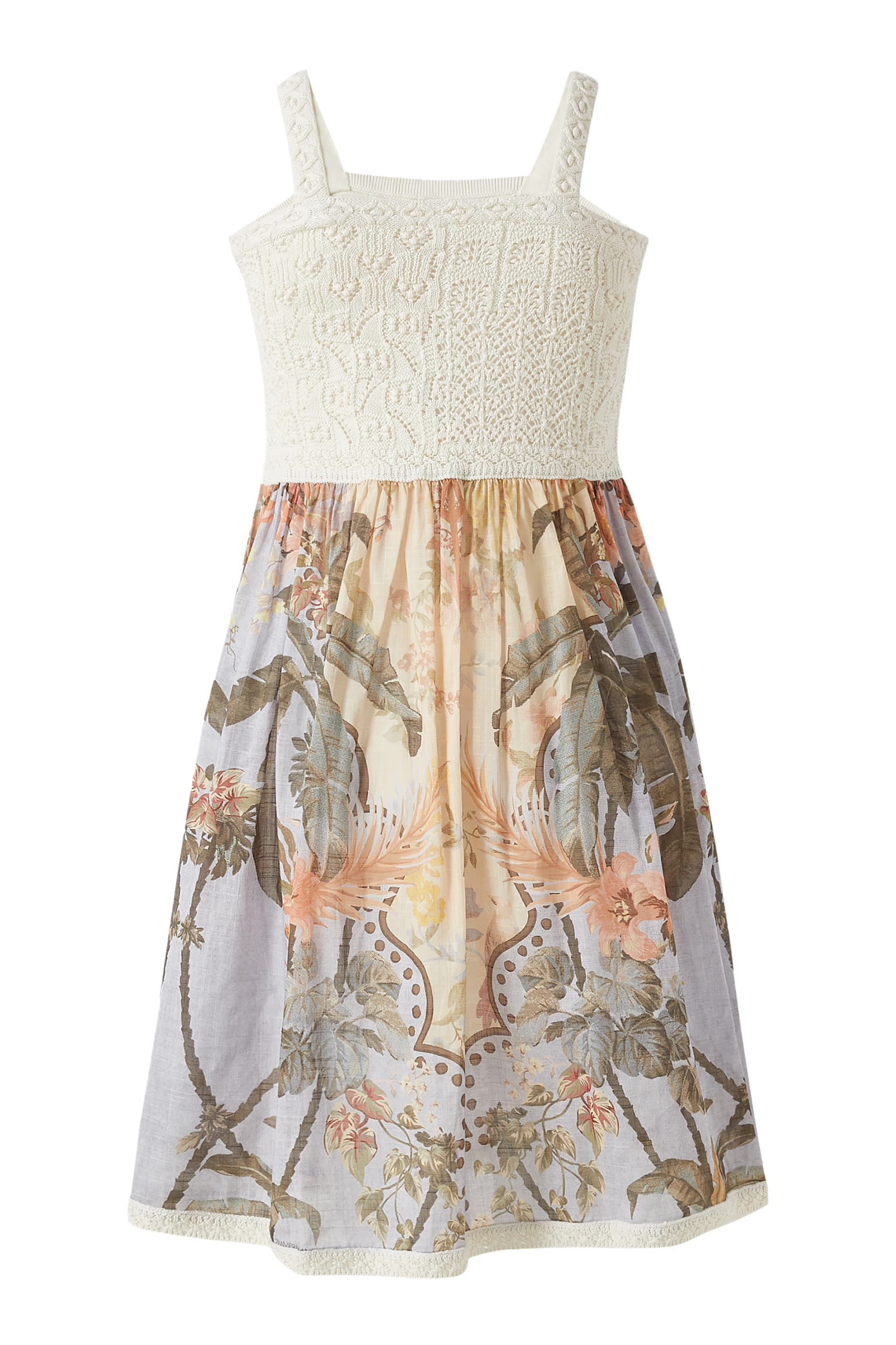 فستان وايلي منسوج قطن للأطفال