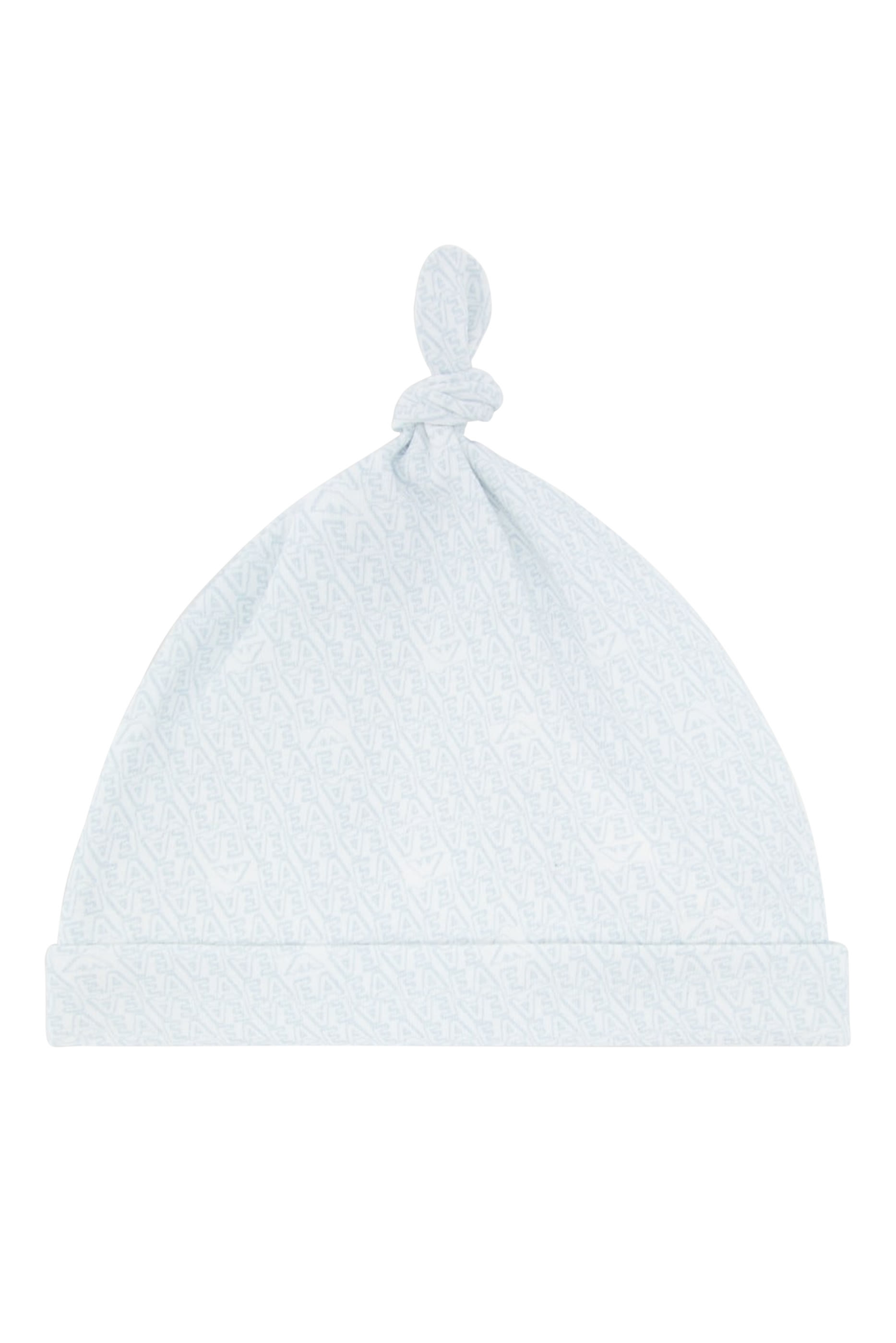 قبعة بيني بشعار الماركة للأطفال