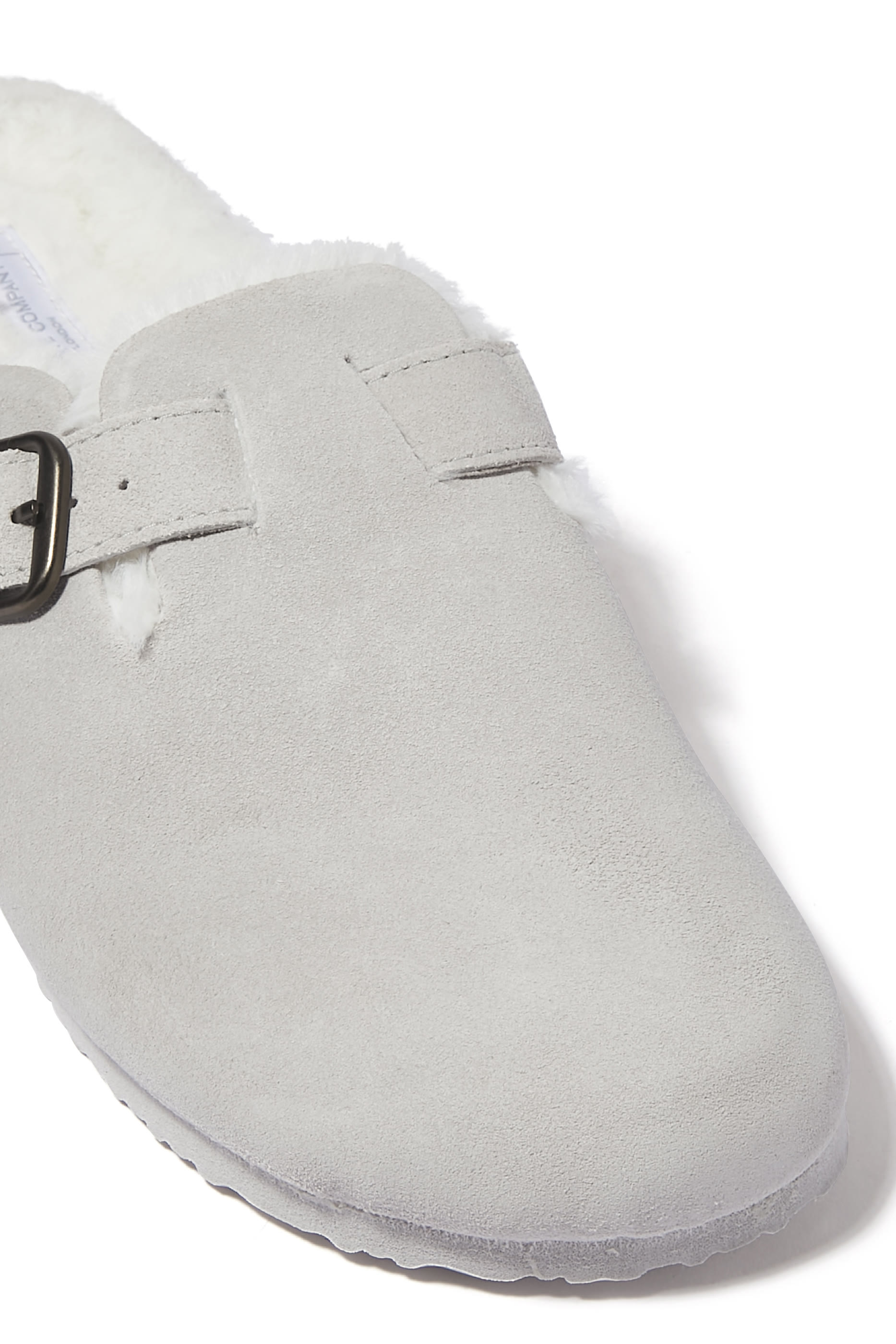 حذاء فتوح من الخلف شمواه بوسادة قدم فلين