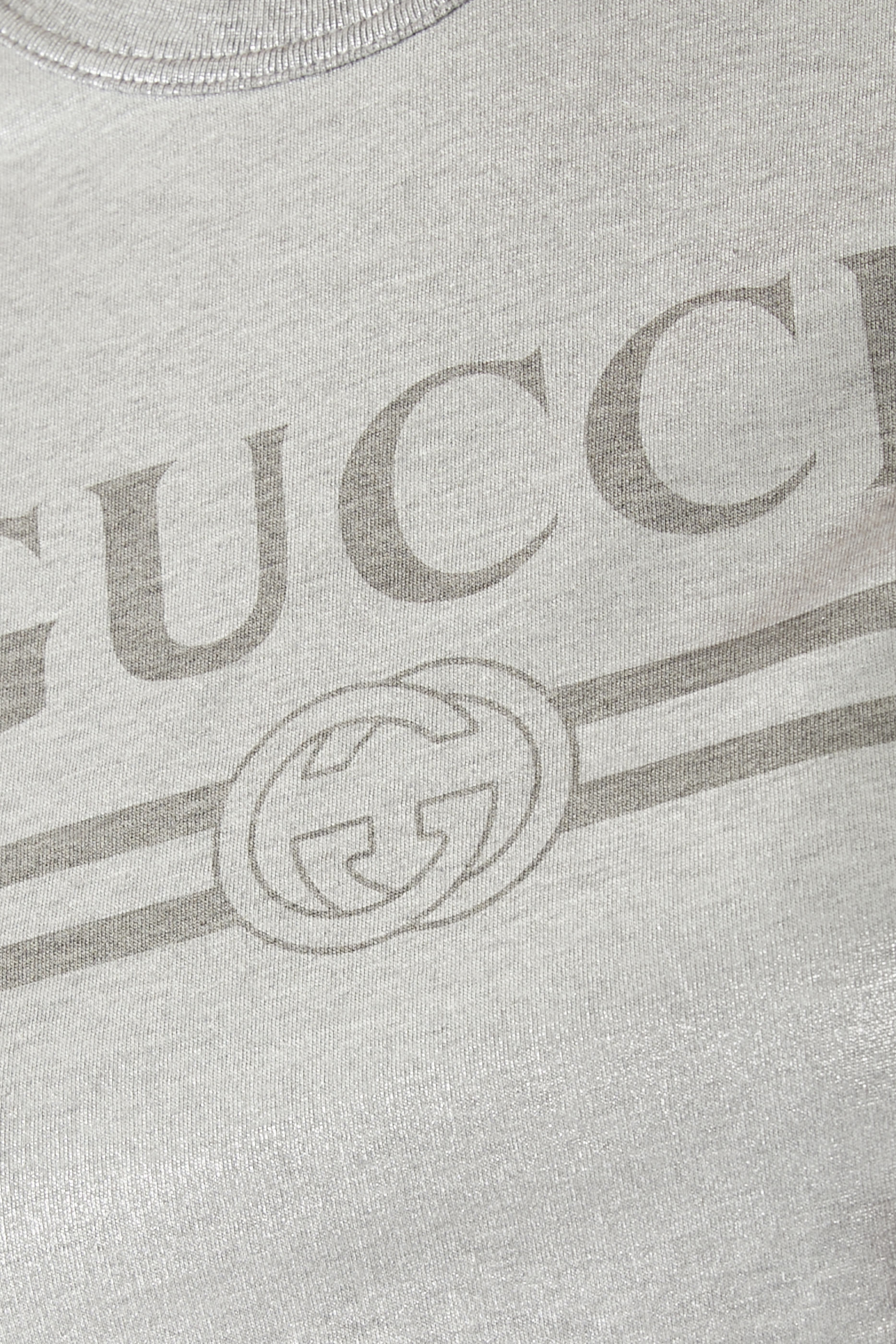 تيشيرت بطبعة قطن لامع