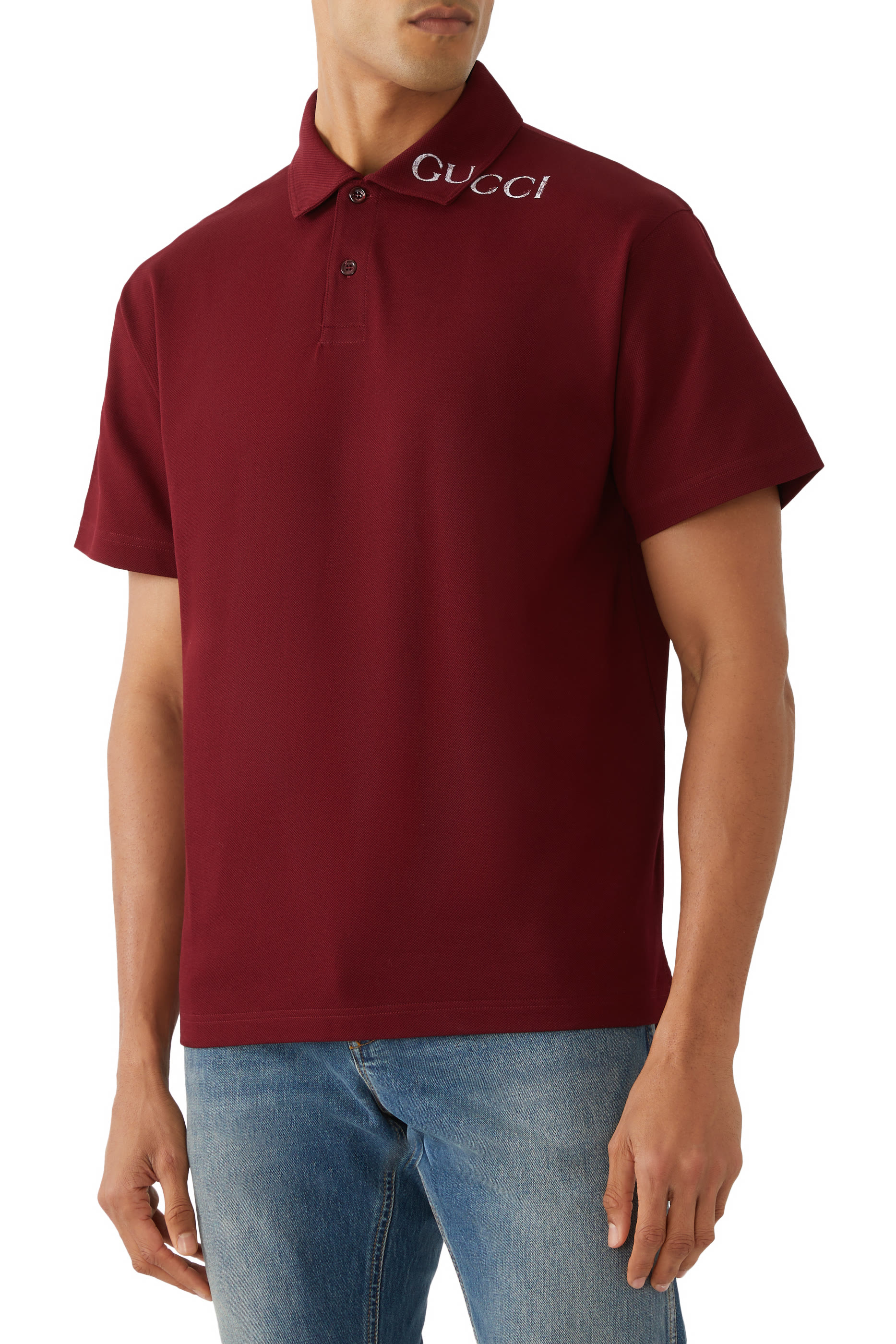 قميص بطبعات قطن