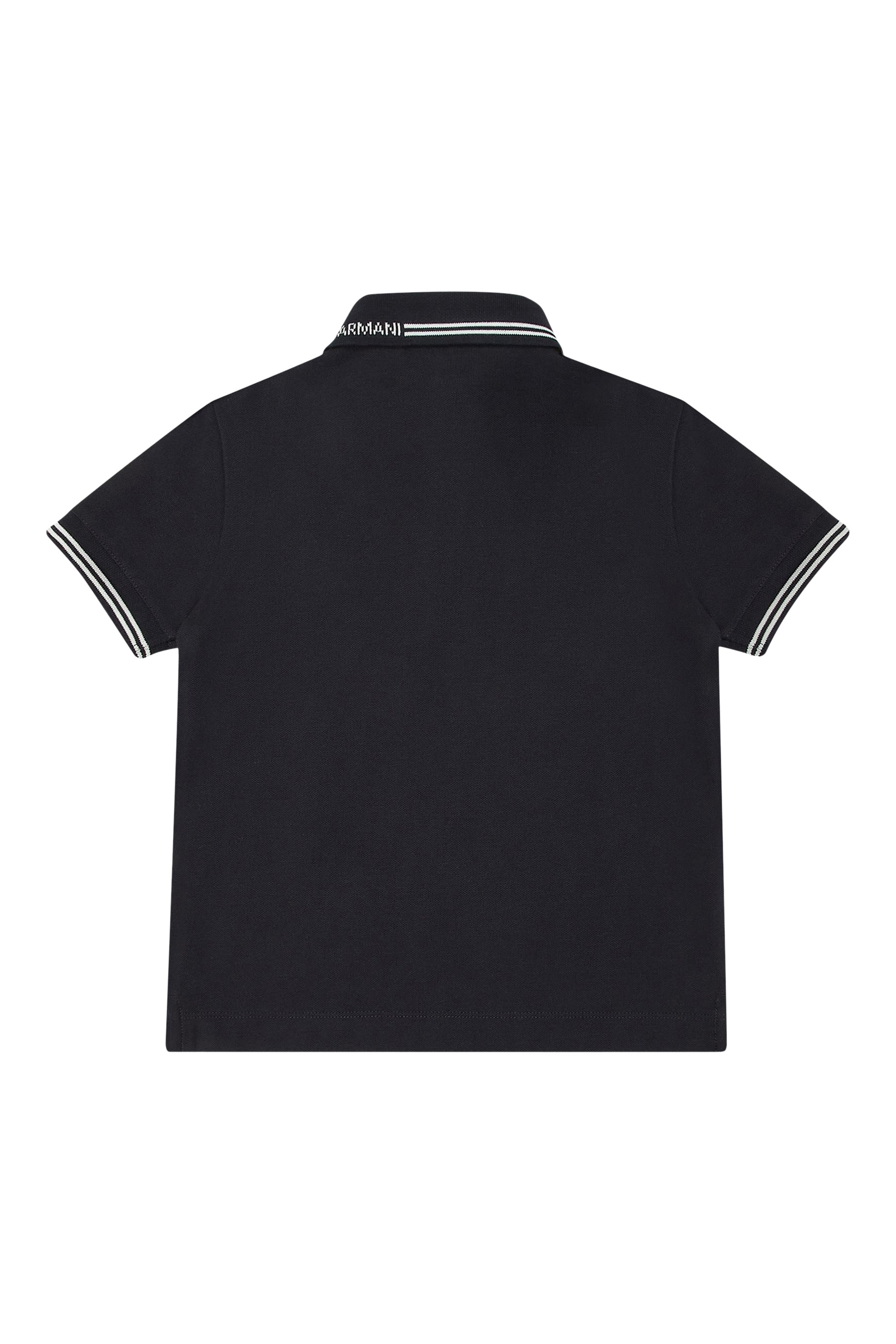 قميص بولو بشعار الماركة للأطفال