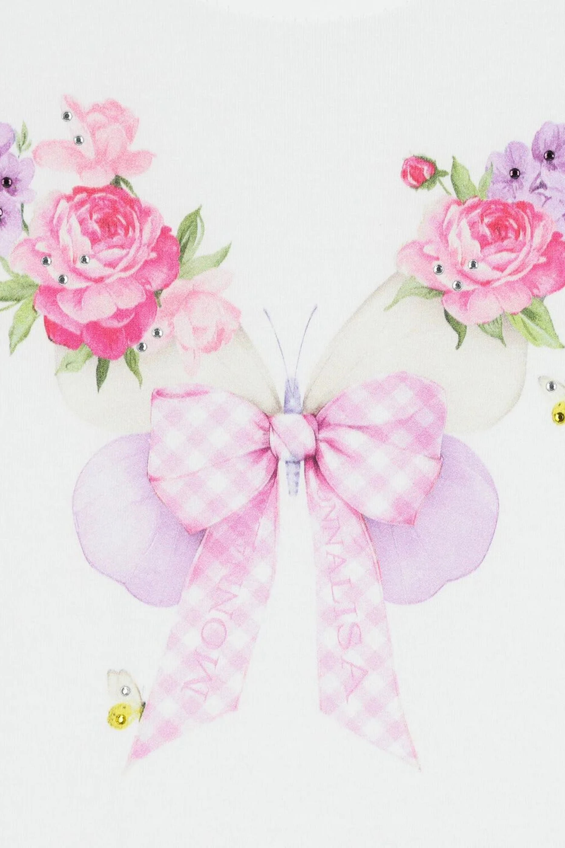 فستان بنقشة أزهار للأطفال