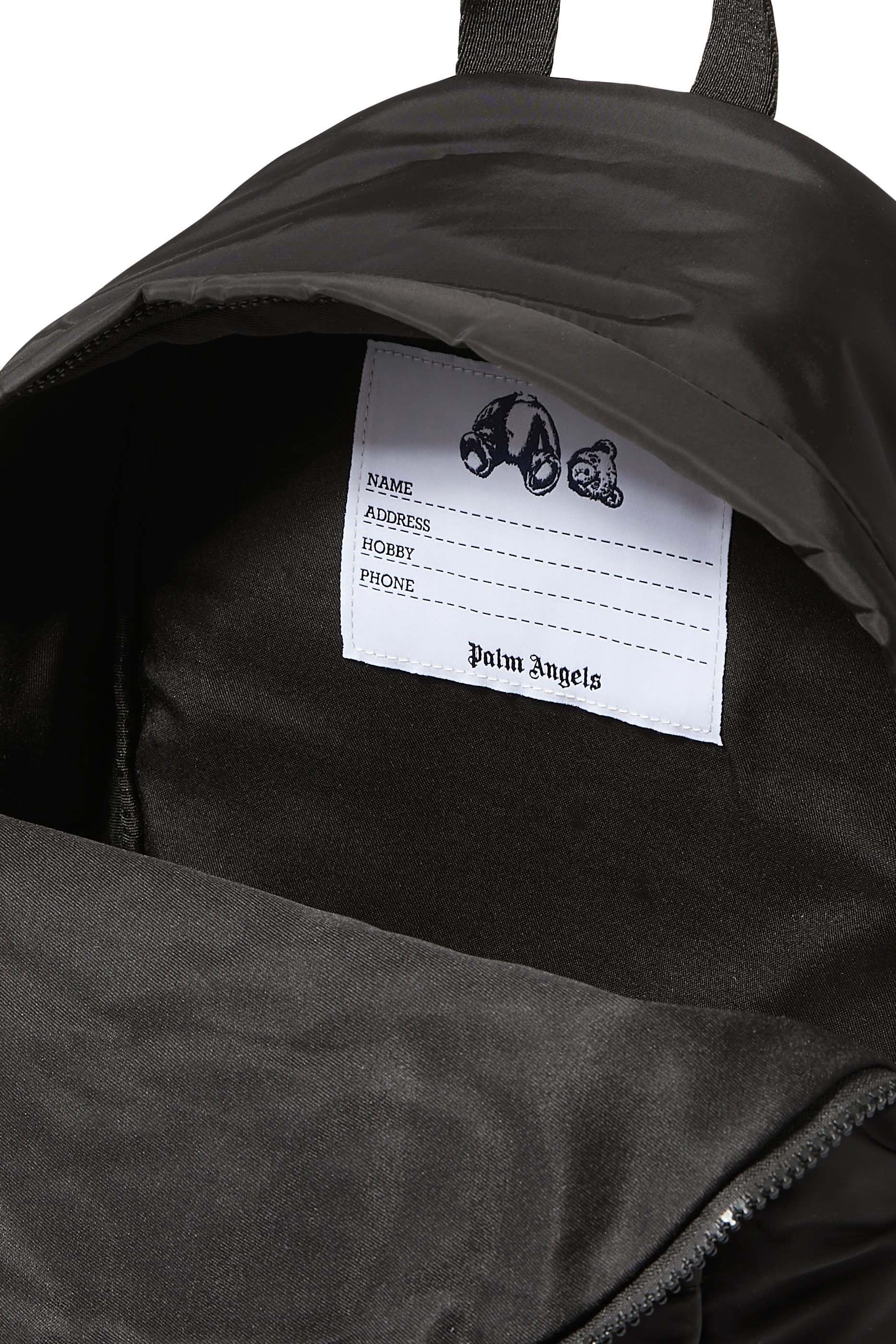 حقيبة ظهر بشعار الماركة بتصميم منحني للأطفال