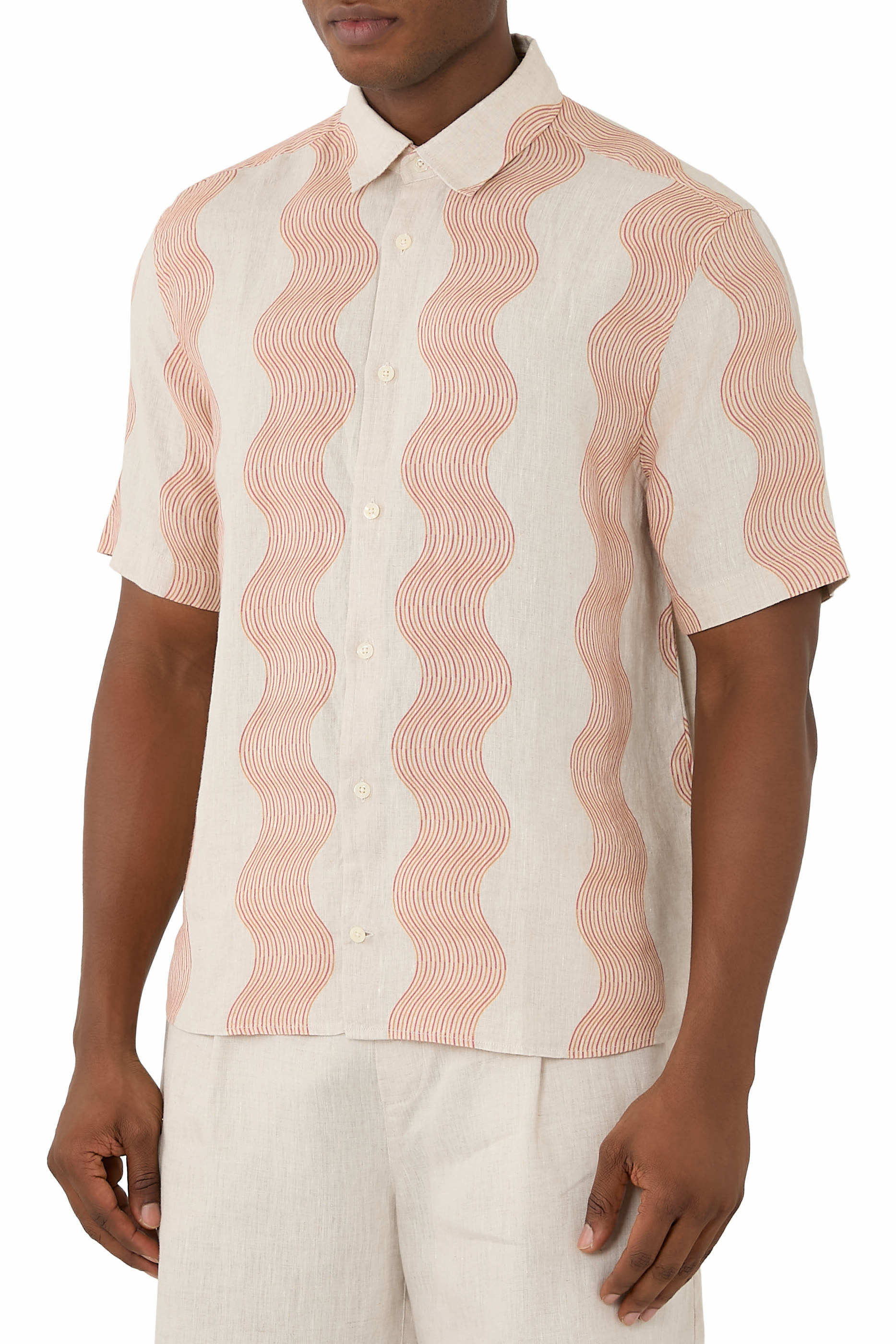 قميص كاسترو كتان