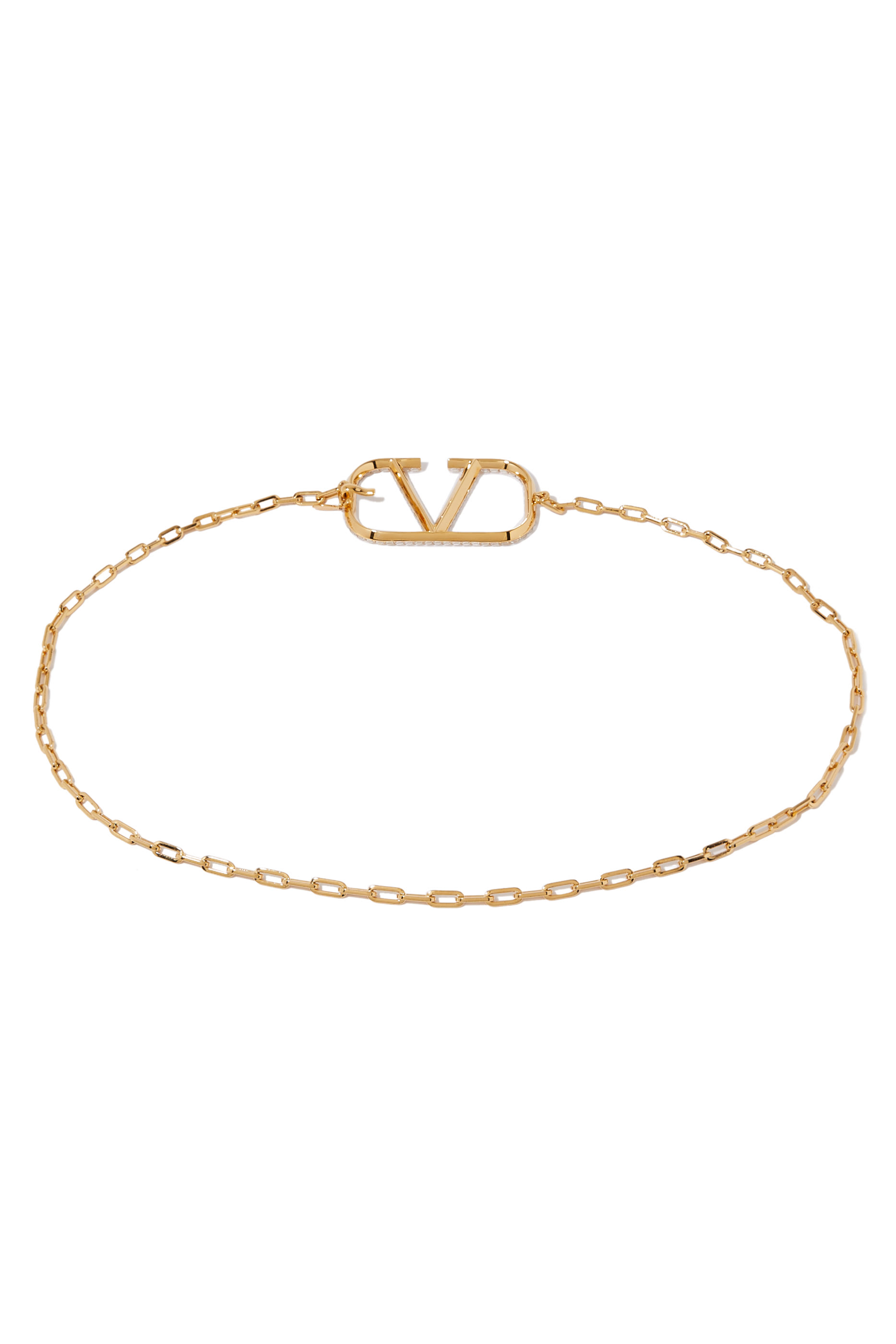 VLogo Signature Chain Belt