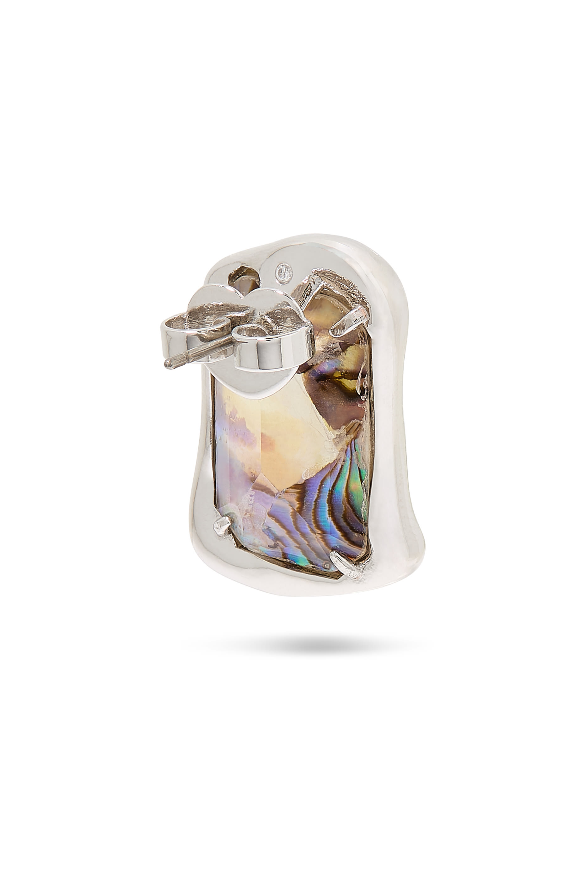 أقراط مولتن ستيتمنت بأحجار زجاجية