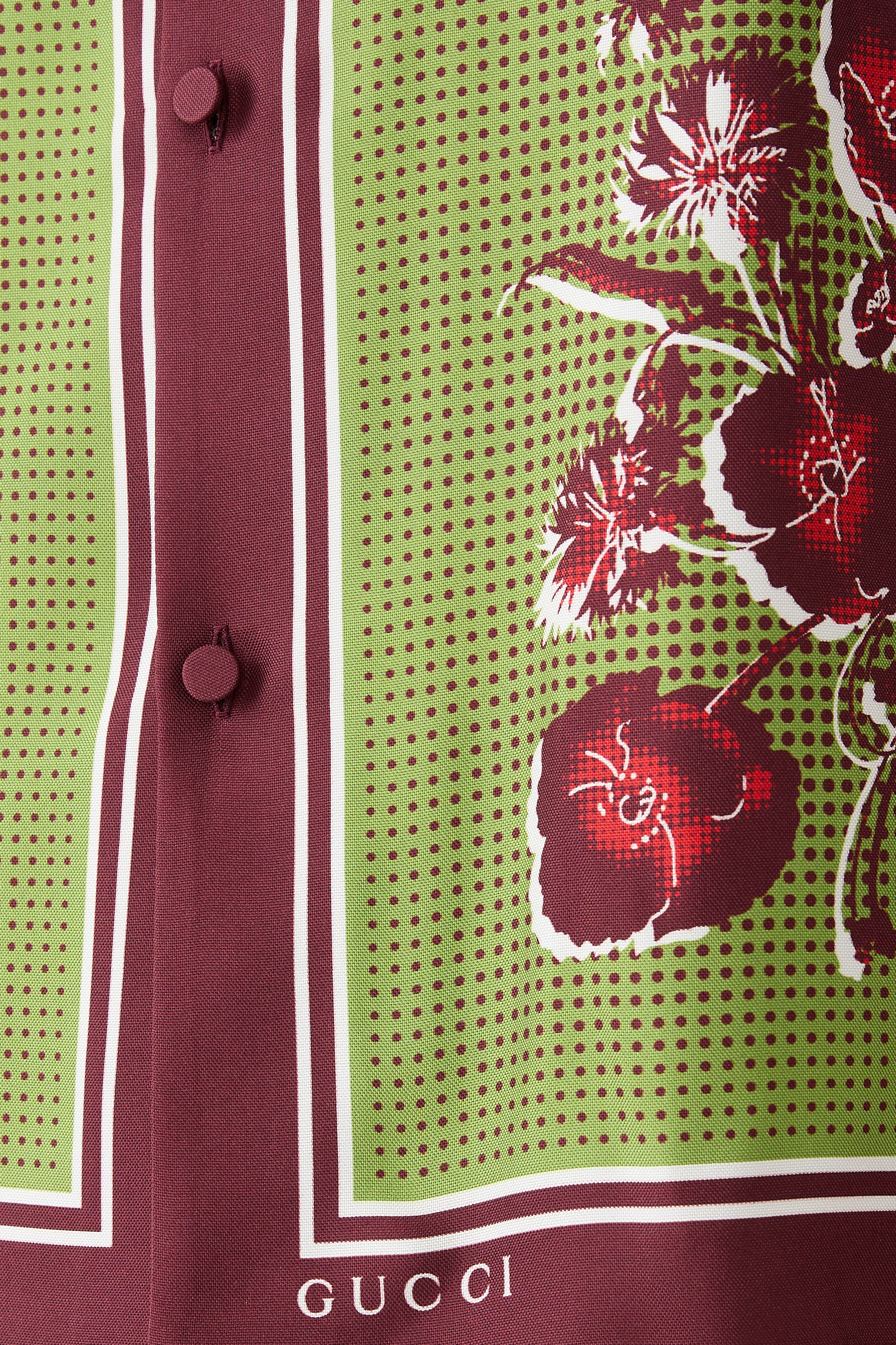 قميص بولينغ بطبعات