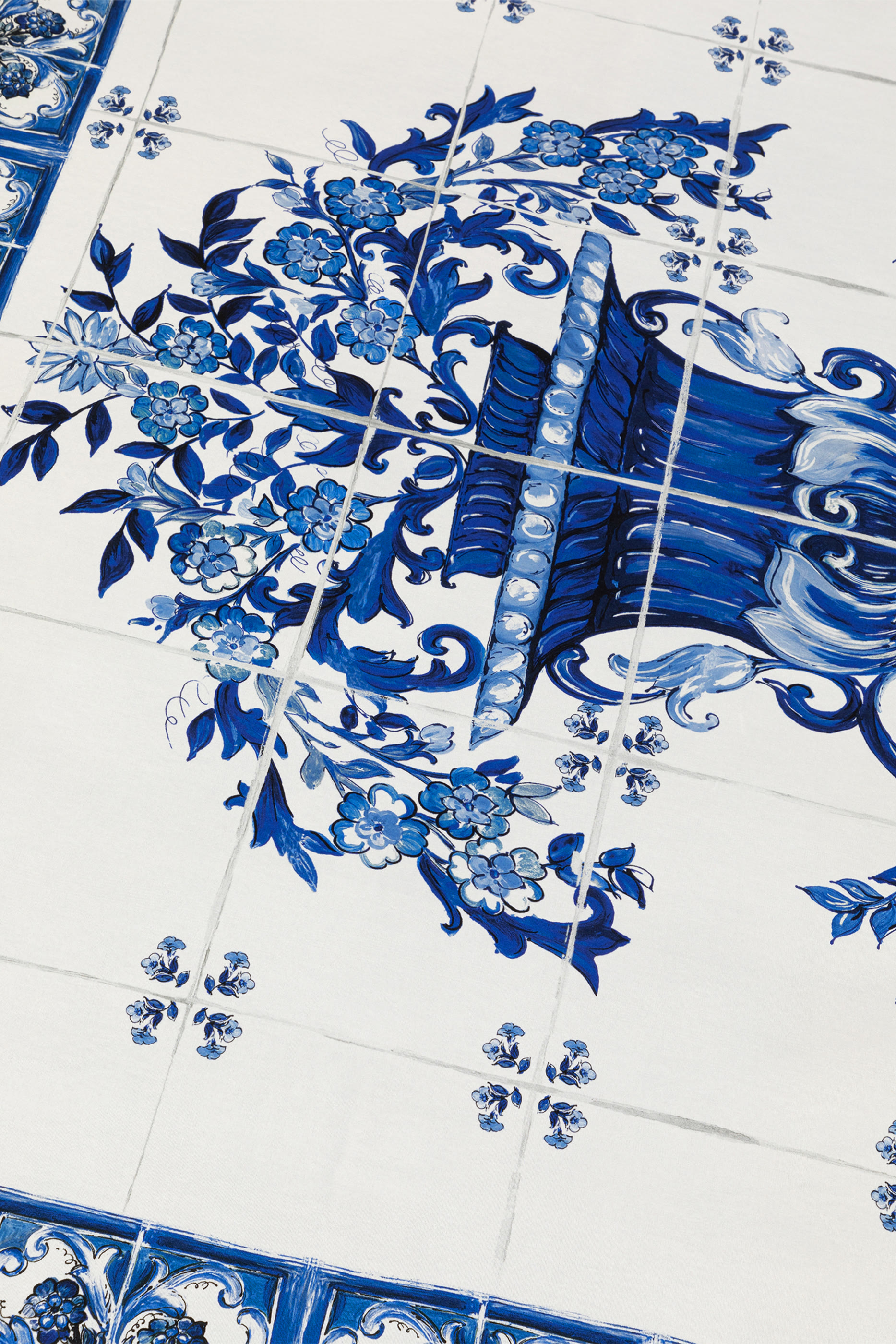 بطانية بلو ميديتيرانيو  حرير صوف