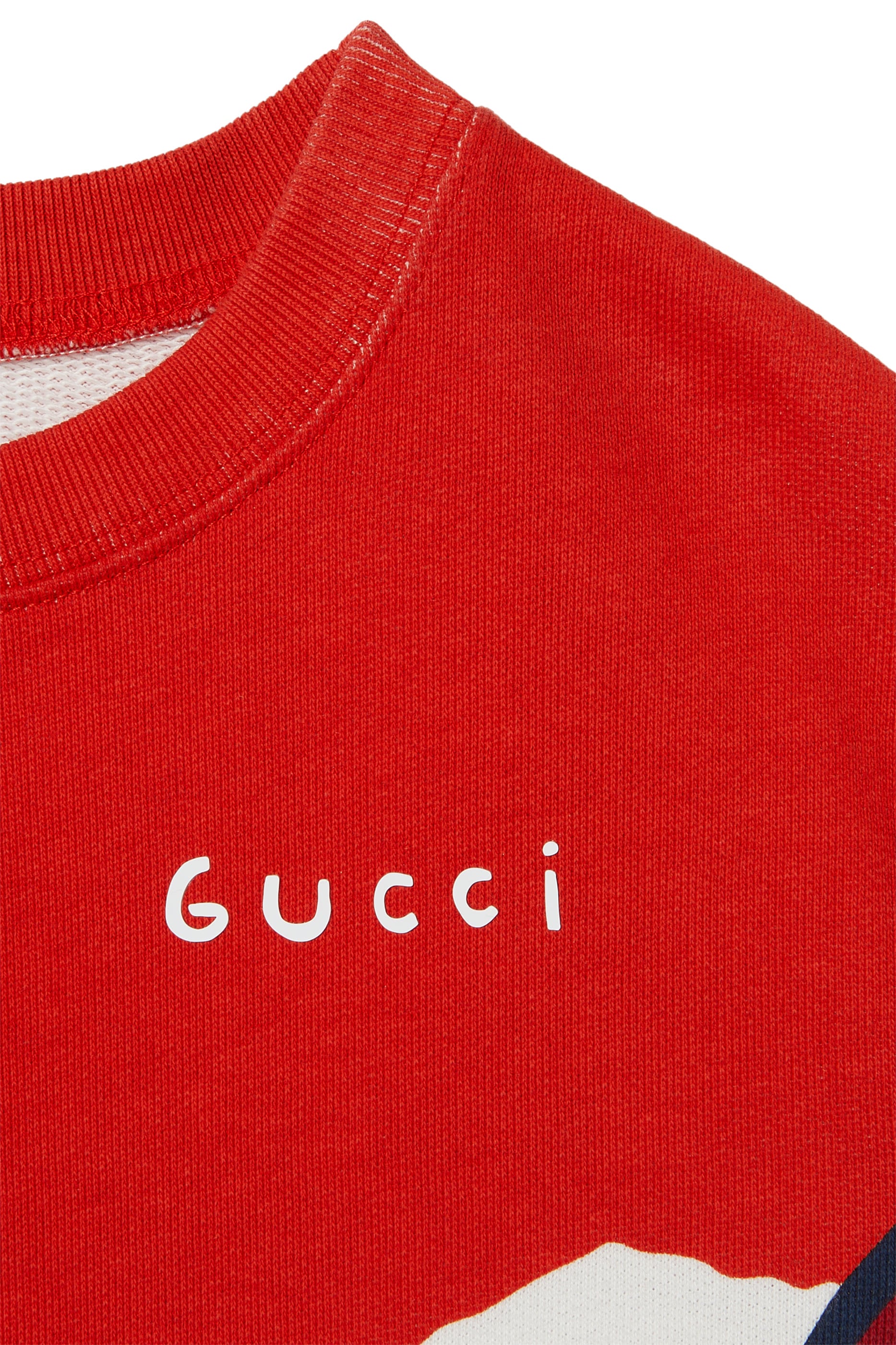 Kids Bear & Cat Print Sweatshirt